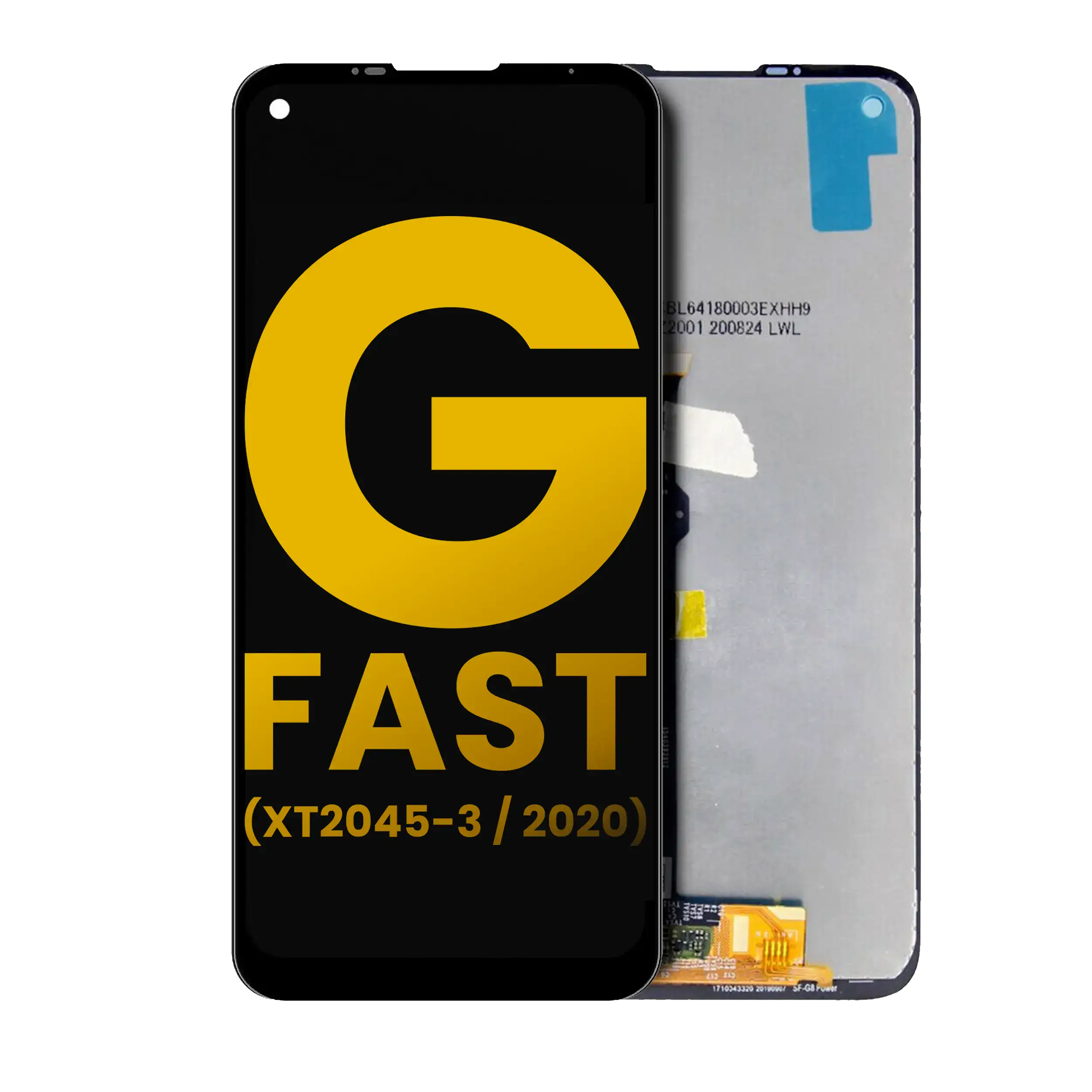 Lcd Assembly Without Frame Compatible For Motorola Moto G Fast (Xt2045-3 / 2020) (Refurbished) (All Colors)