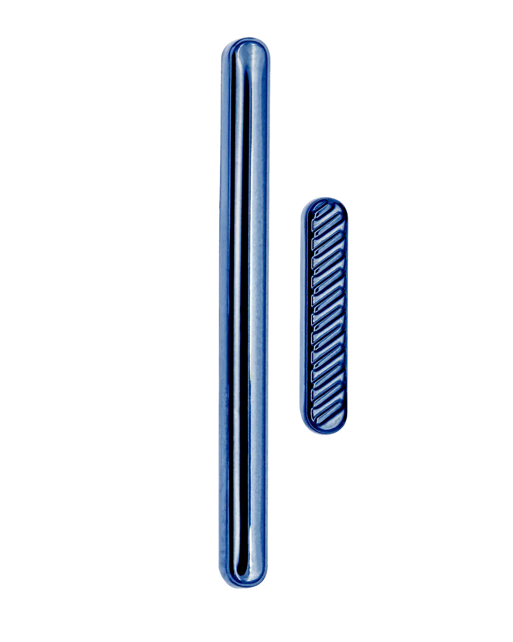 Hard Buttons (Power / Volume) Compatible For Motorola Moto G8 (Xt2045-1 / 2020) / G Fast (Xt2045-3 / 2020) (Neon Blue)