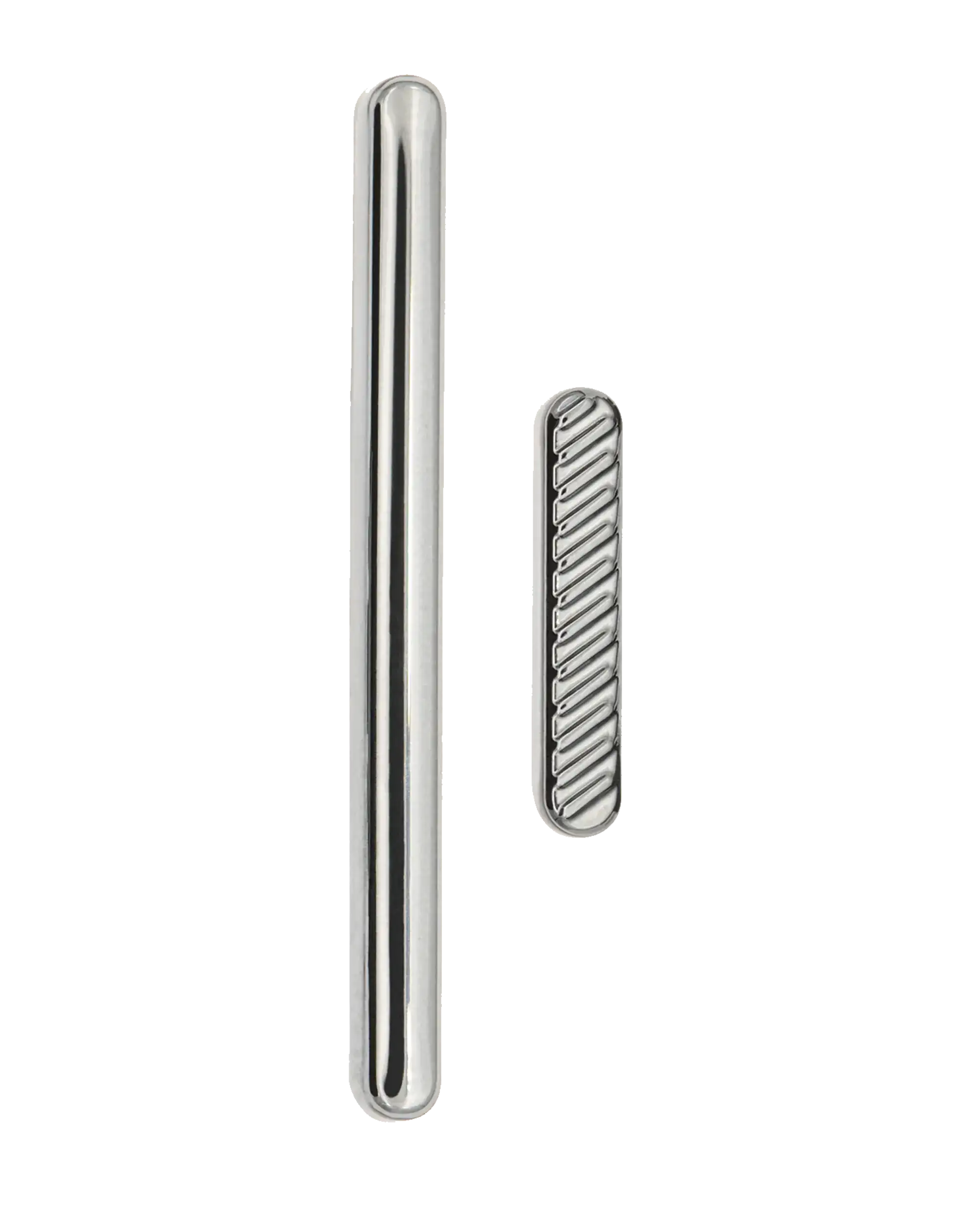Hard Buttons (Power / Volume) Compatible For Motorola Moto G8 (Xt2045-1 / 2020) / G Fast (Xt2045-3 / 2020) (Silver) (Us Version)