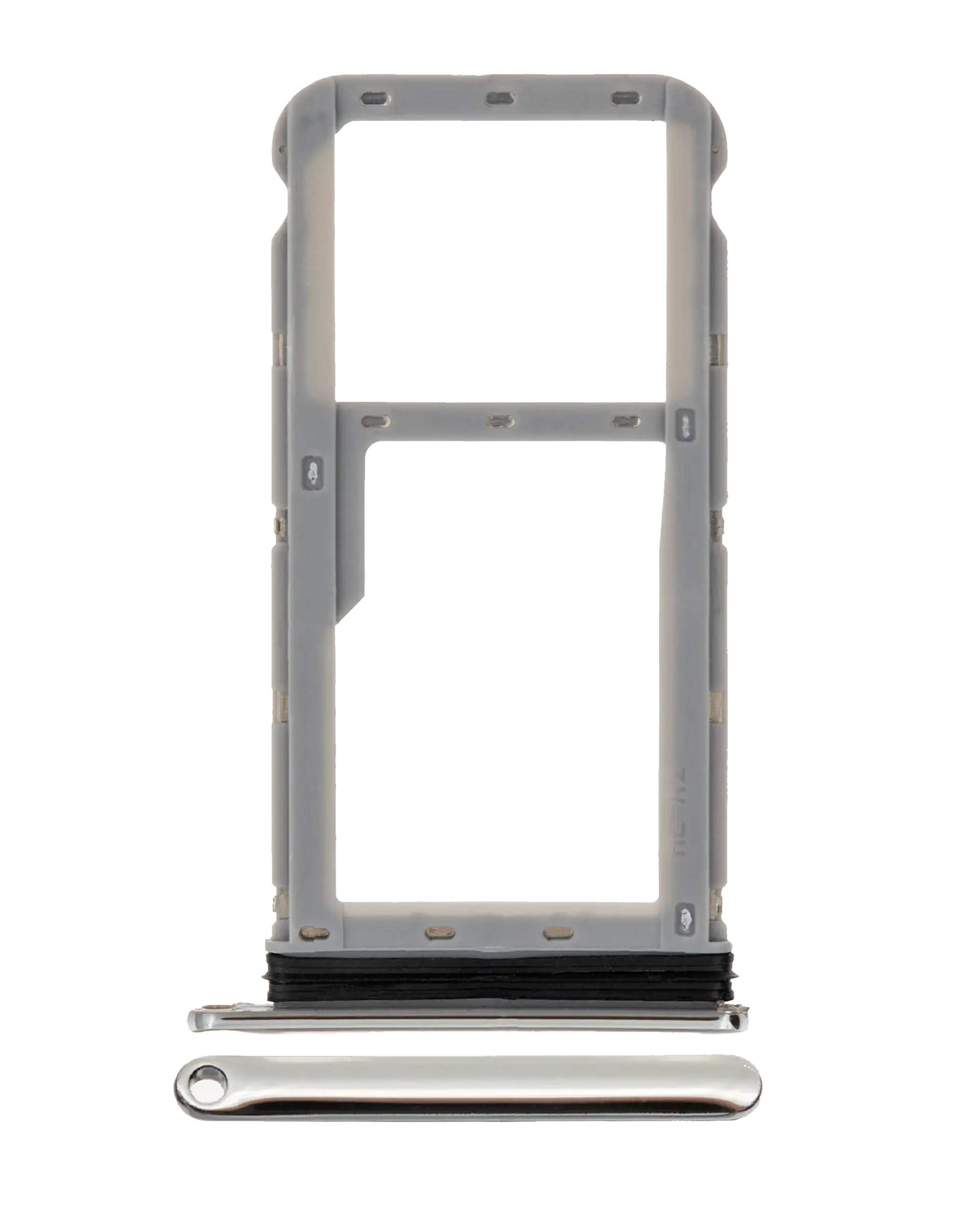 Single Sim Card Tray Compatible For Motorola Moto G Fast (Xt2045-3 / 2020) (Pearl White)