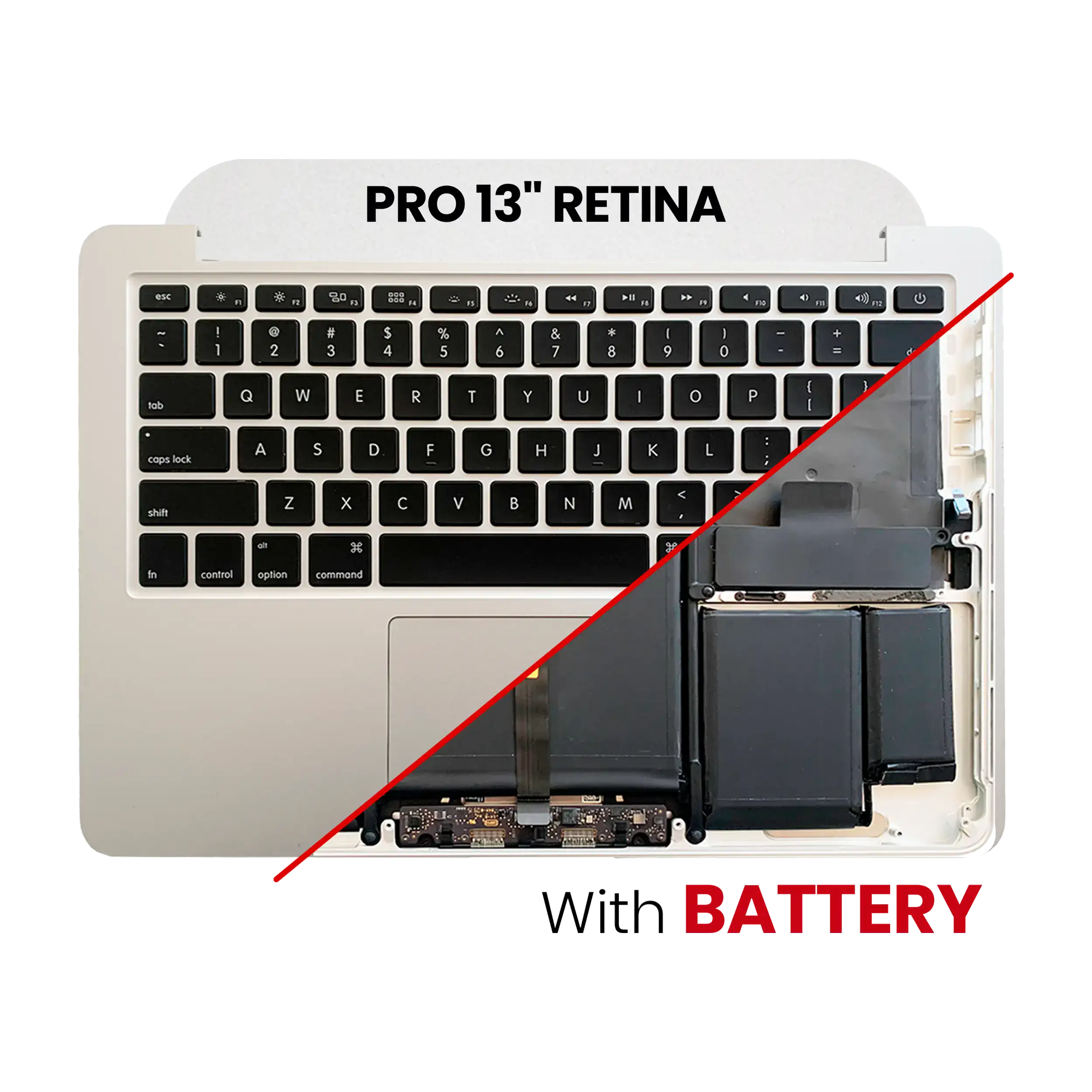 Macbook Pro 13 Retina Top Case Assembly