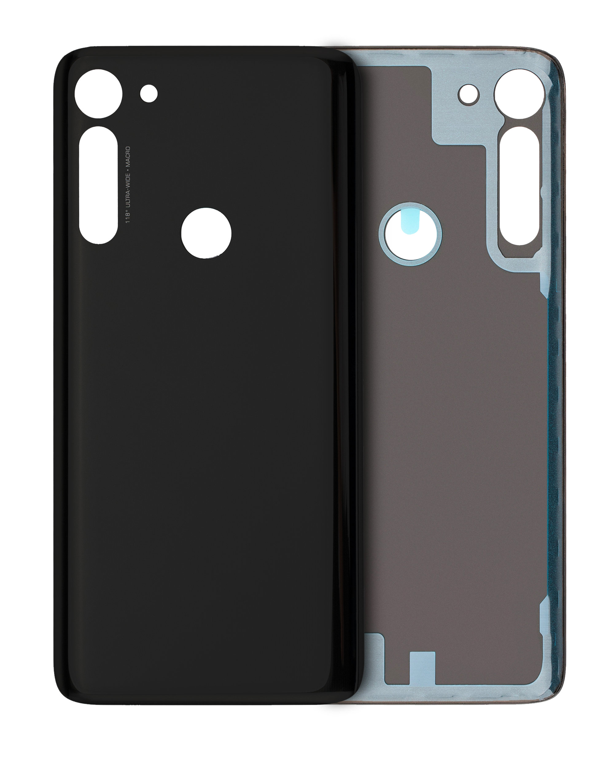 Back Cover Glass Compatible For Motorola Moto G Power  (Xt2041 / 2020) / G8 Power (Xt2041Dl / 2020) (Official - Not Aftermarket) (Smoke Black)
