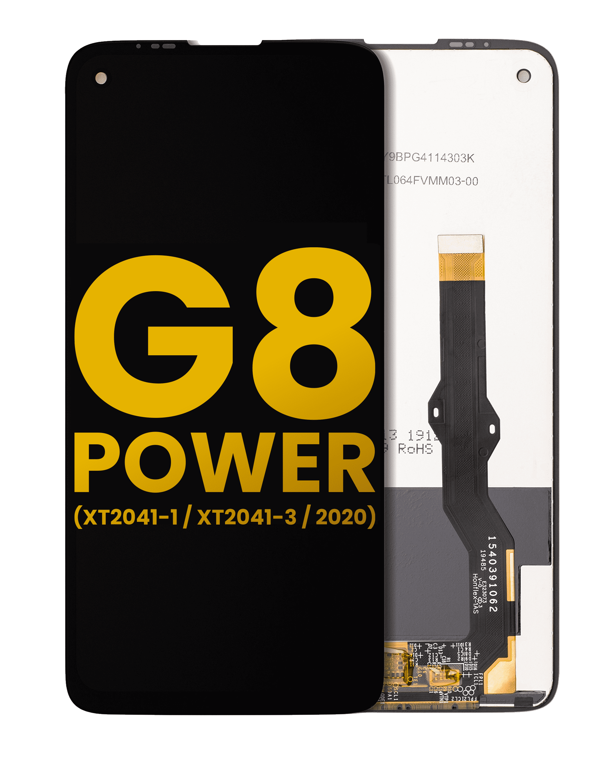Lcd Assembly Without Frame Compatible For Motorola Moto G8 Power (Xt2041-1 / Xt2041-3 / 2020) (Refurbished) (All Colors)