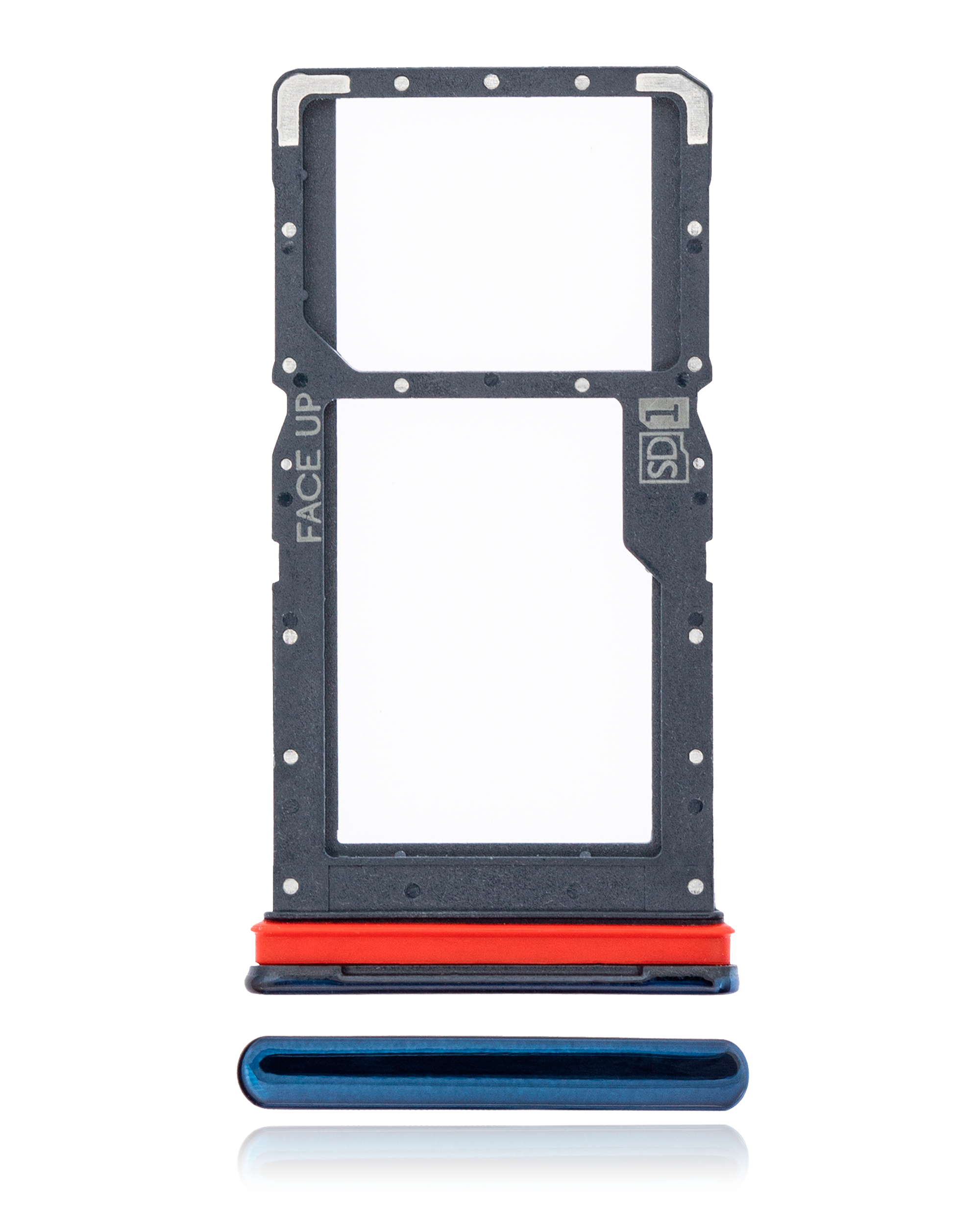 Single Sim Card Tray Compatible For Motorola Moto G8 Power (Xt2041-1 / Xt2041-3 / 2020) (Capri Blue)