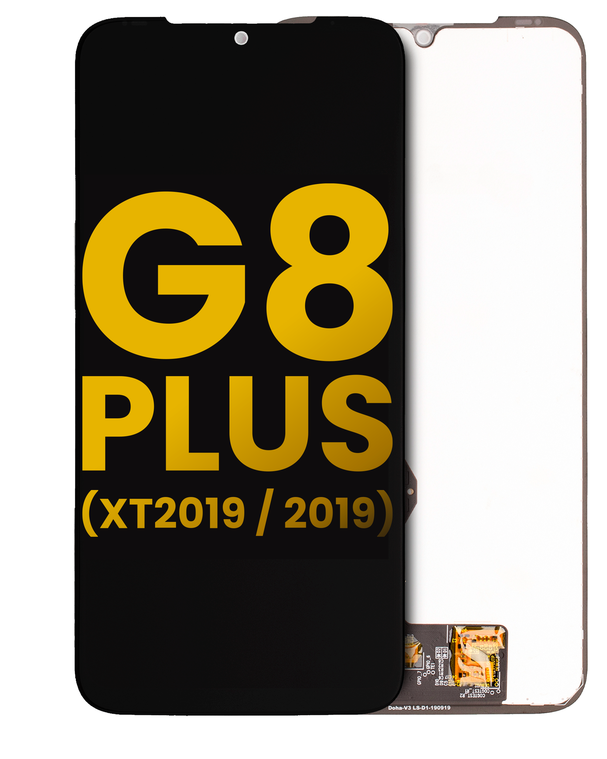 Lcd Assembly Without Frame Compatible For Motorola Moto G8 Plus (Xt2019 / 2019) (Refurbished) (All Colors)