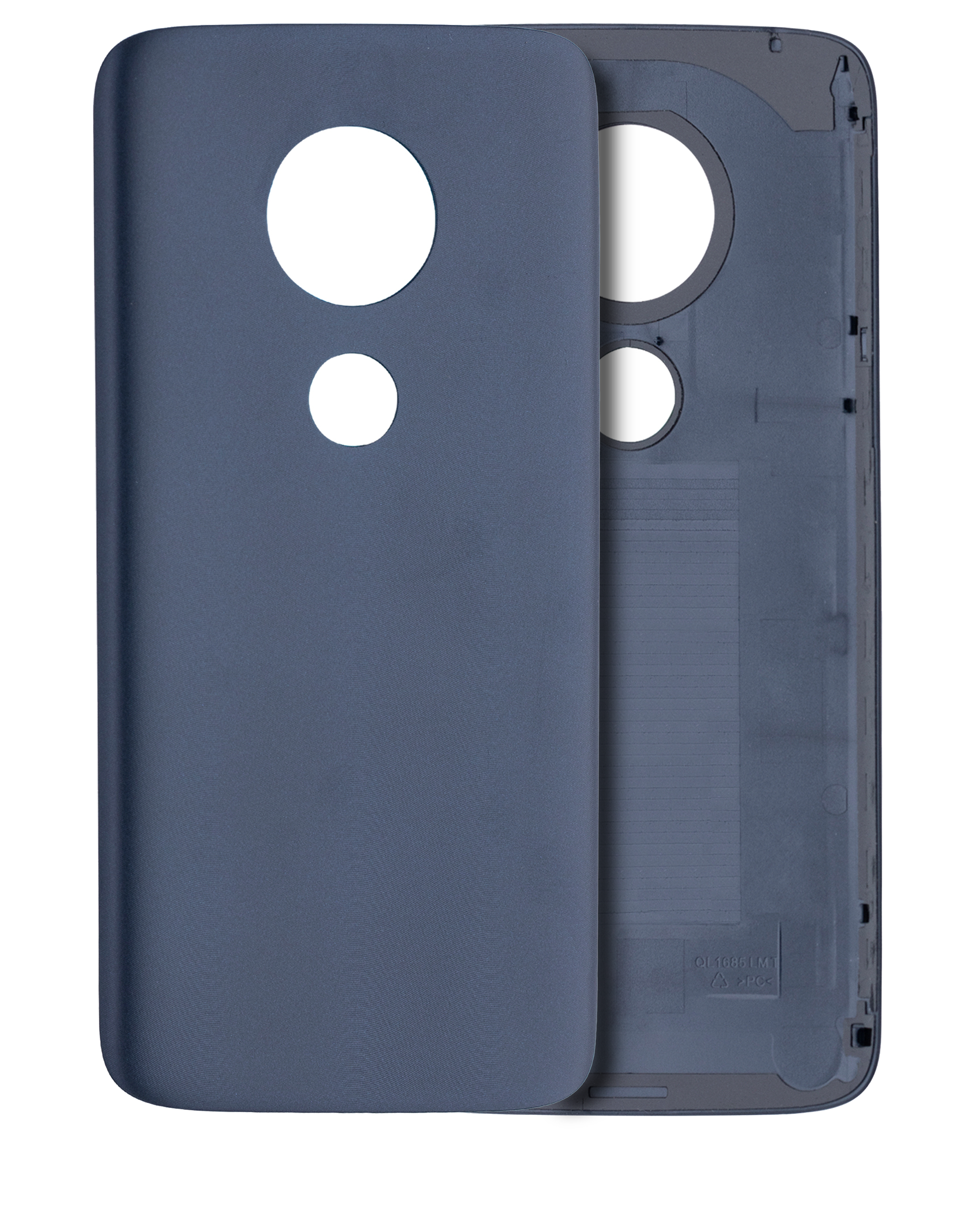 Back Cover Glass Compatible For Motorola Moto G7 Play (Xt1952-3/4/Dl / 2019) (Us Version) (Official - Not Aftermarket) (Deep Indigo)