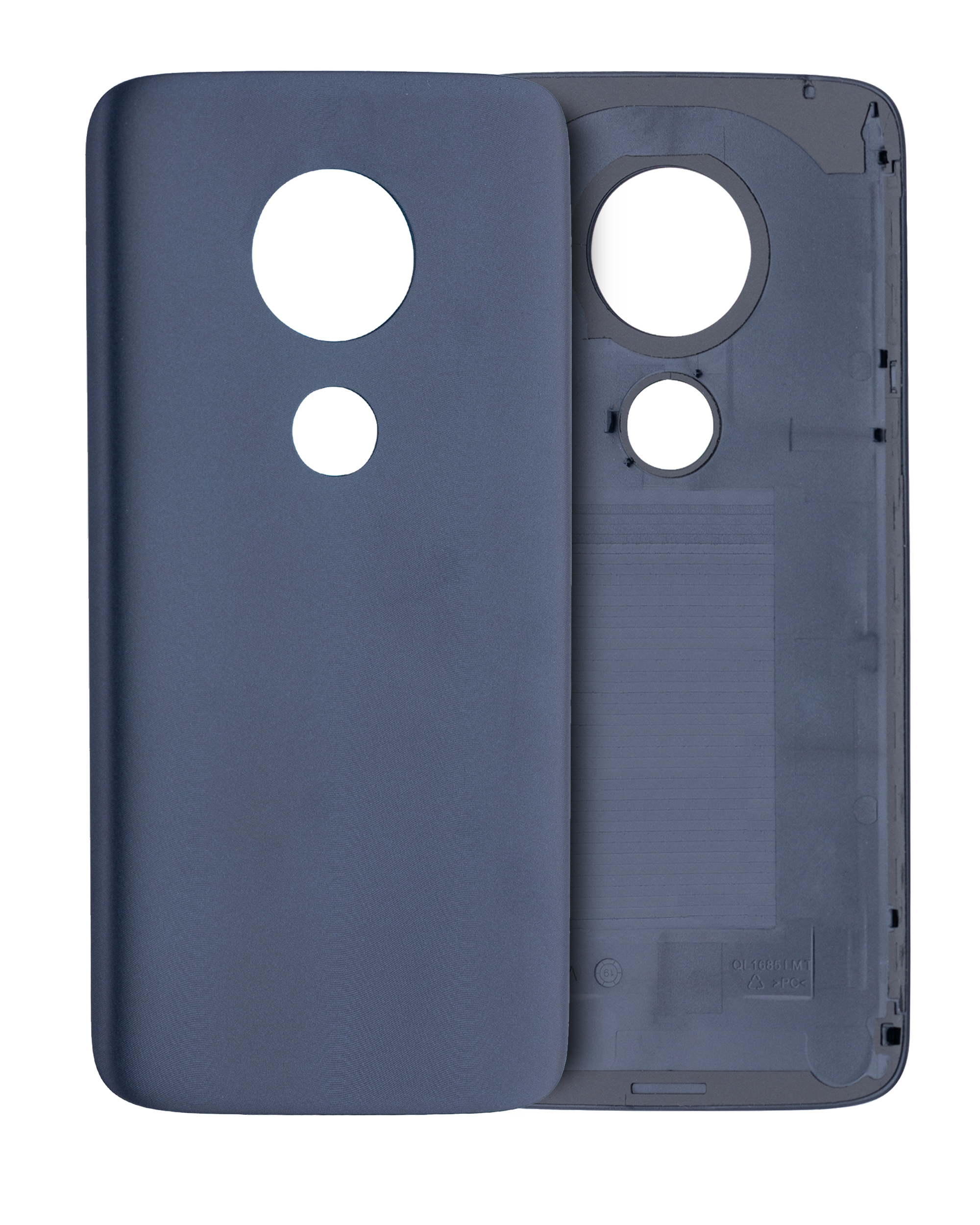 Back Cover Glass Compatible For Motorola Moto G7 Play (Xt1952 / 2019) (Deep Indigo) (Us Version)