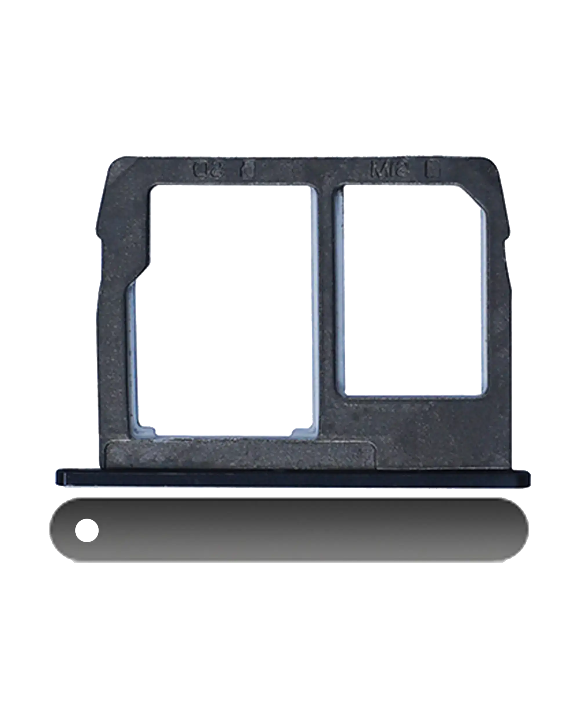 Sim Card Tray Compatible For Motorola Moto G5S Plus (Xt1806 / 2017) (Gray) (Single Card Version)