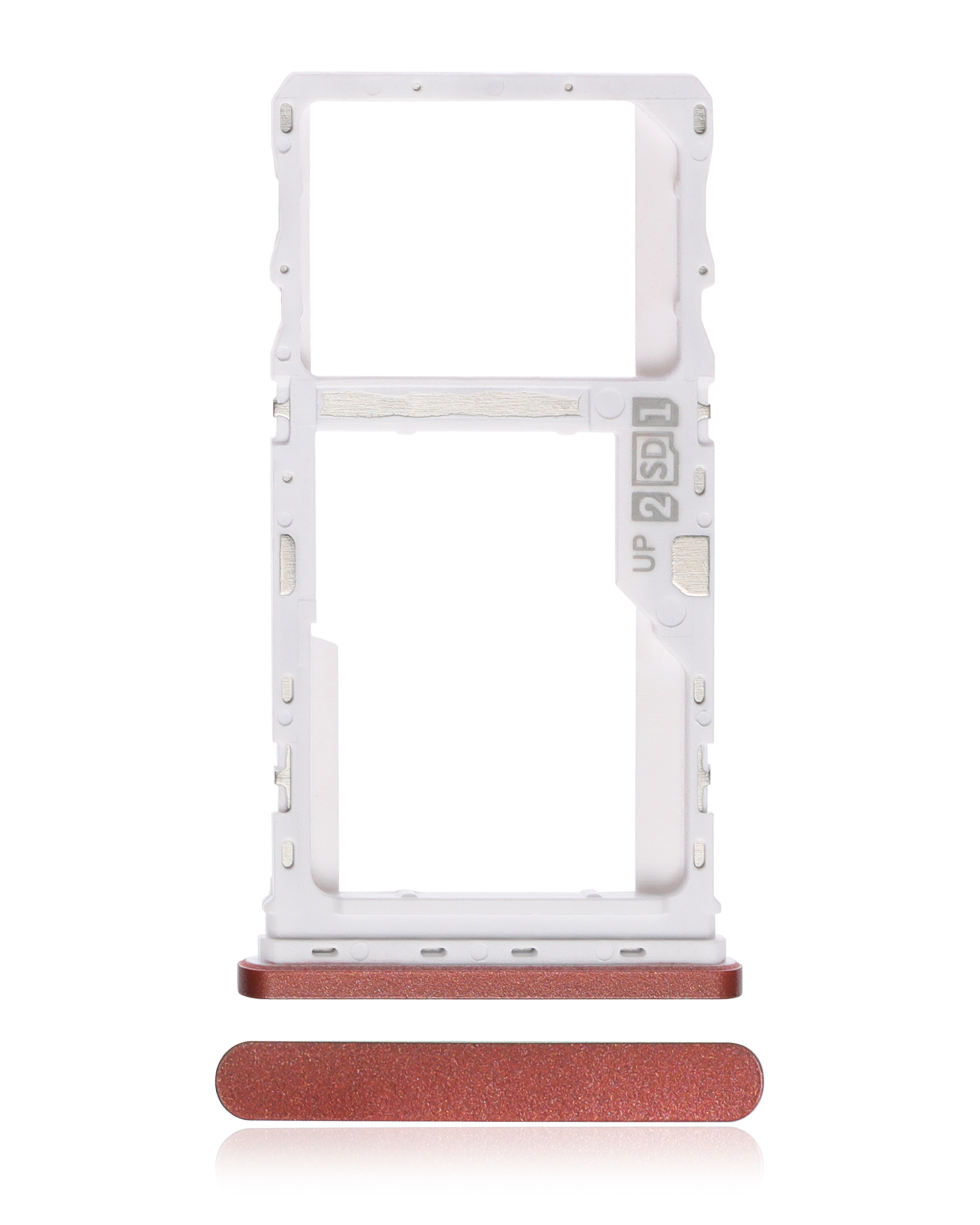 Sim Card Tray Compatible For Motorola Moto E7 Plus (Xt2081 / 2020) (Amber Bronze)