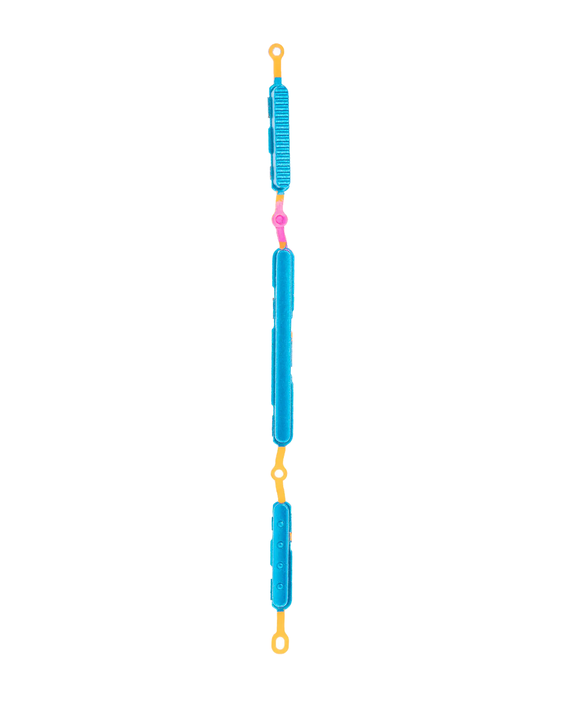 Hard Buttons (Power / Volume / Switch) Compatible For Motorola Moto E7 Power (Xt2097-6 / 2021) (Tahiti Blue)