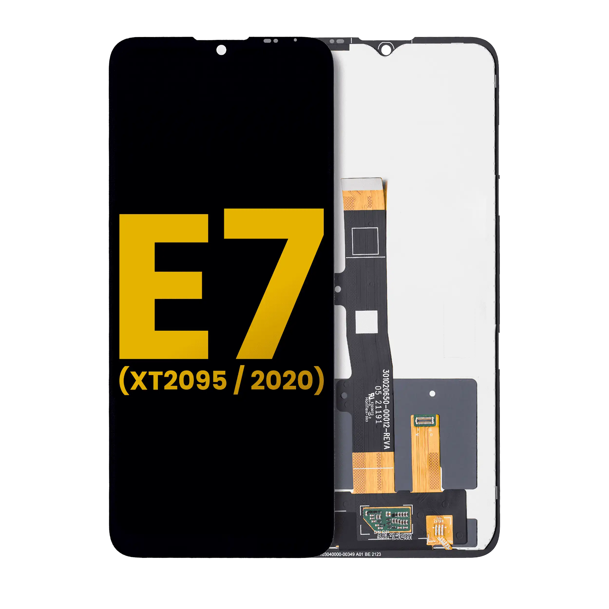 Lcd Assembly Without Frame Compatible For Motorola Moto E7 (Xt2095 / 2020) (Refurbished) (All Colors)