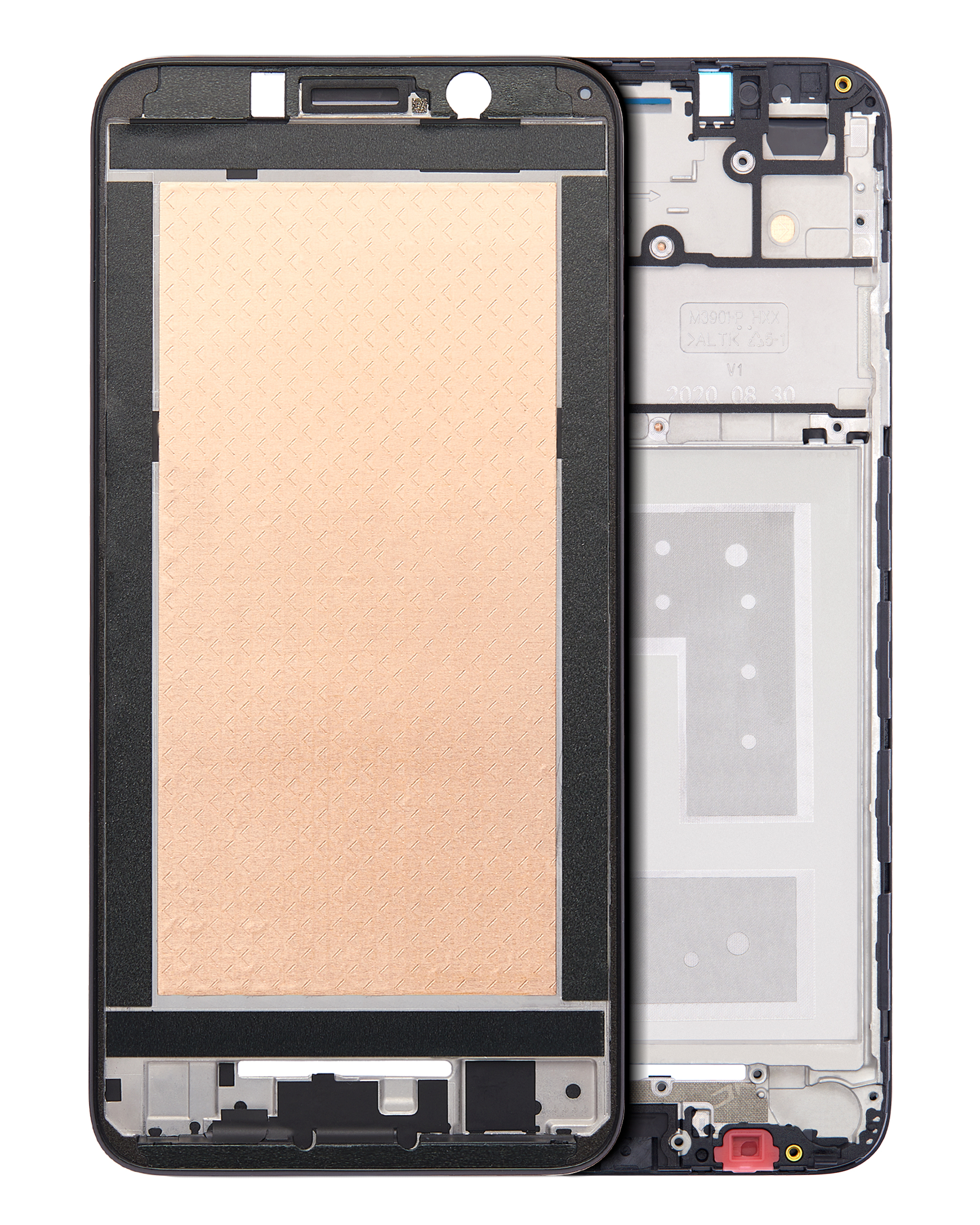 Lcd-Frame Compatible For Motorola Moto E6 Play (Xt2029 / 2019)