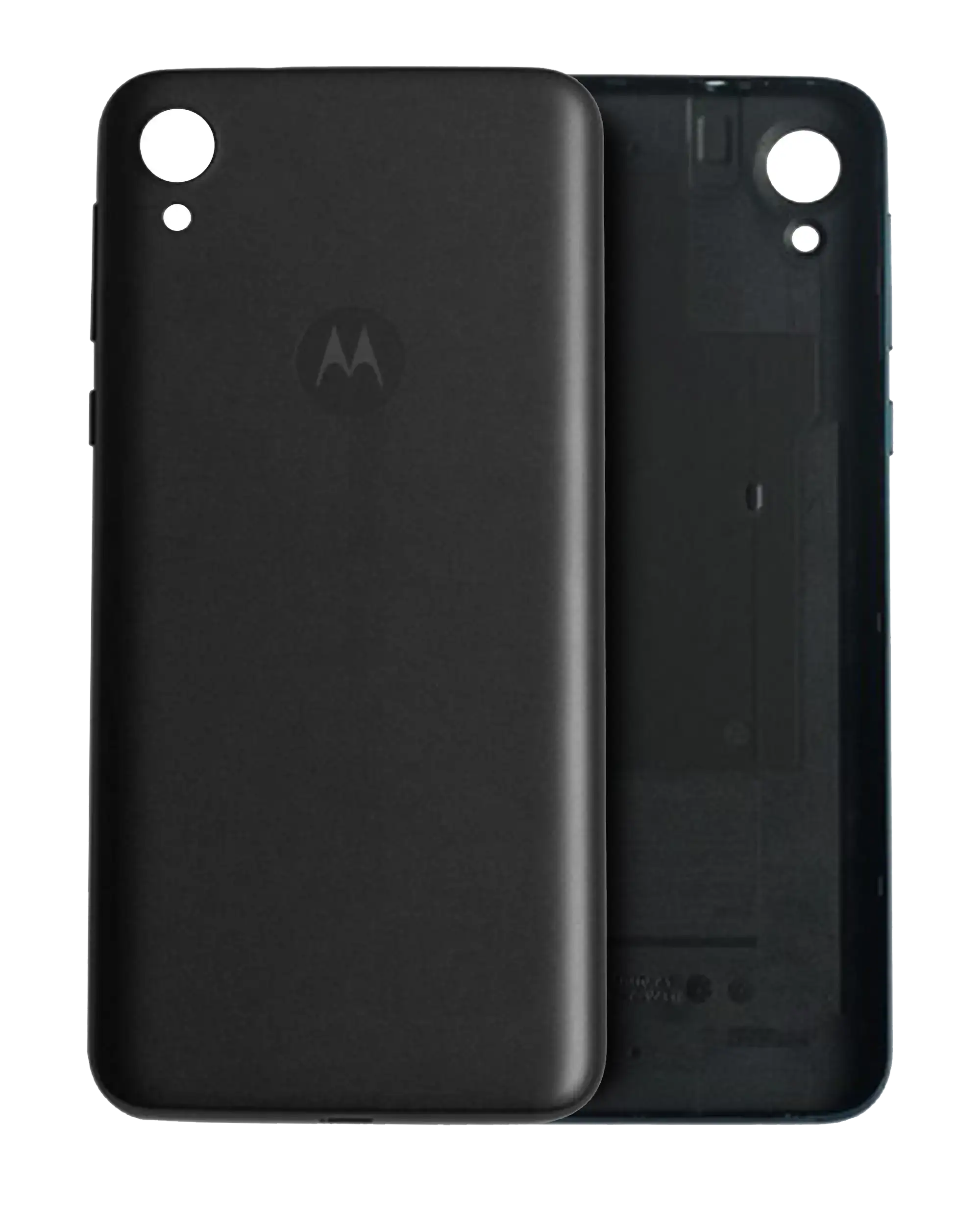 Back Cover Glass Compatible For Motorola Moto E6 (Xt2005 / 2019) (Official - Not Aftermarket) (Starry Black)