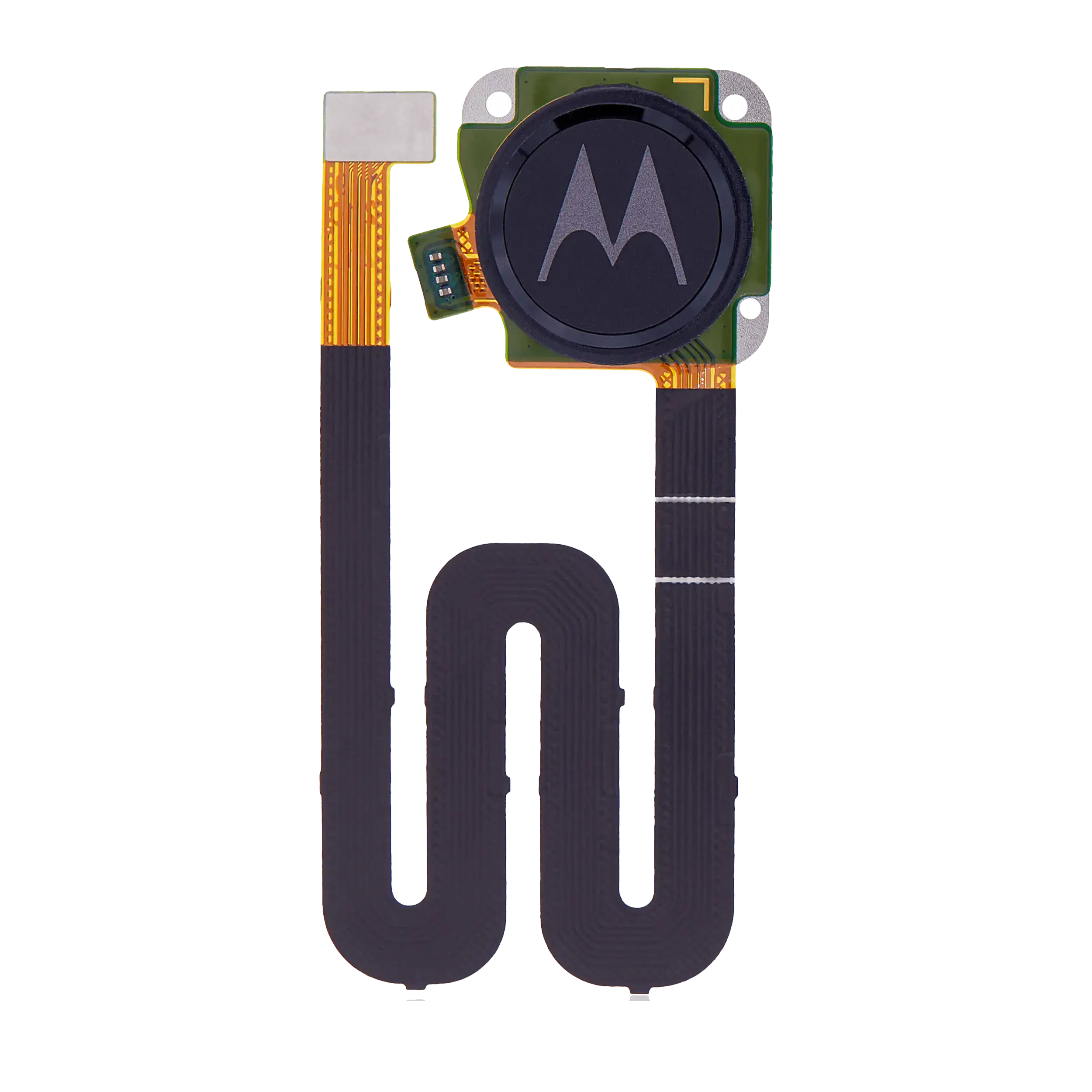 Fingerprint Sensor With Adhesive Tape Compatible For Motorola Moto E5 Plus / E5 Supra (Xt1924 / 2018) (Official - Not Aftermarket) (Gray)