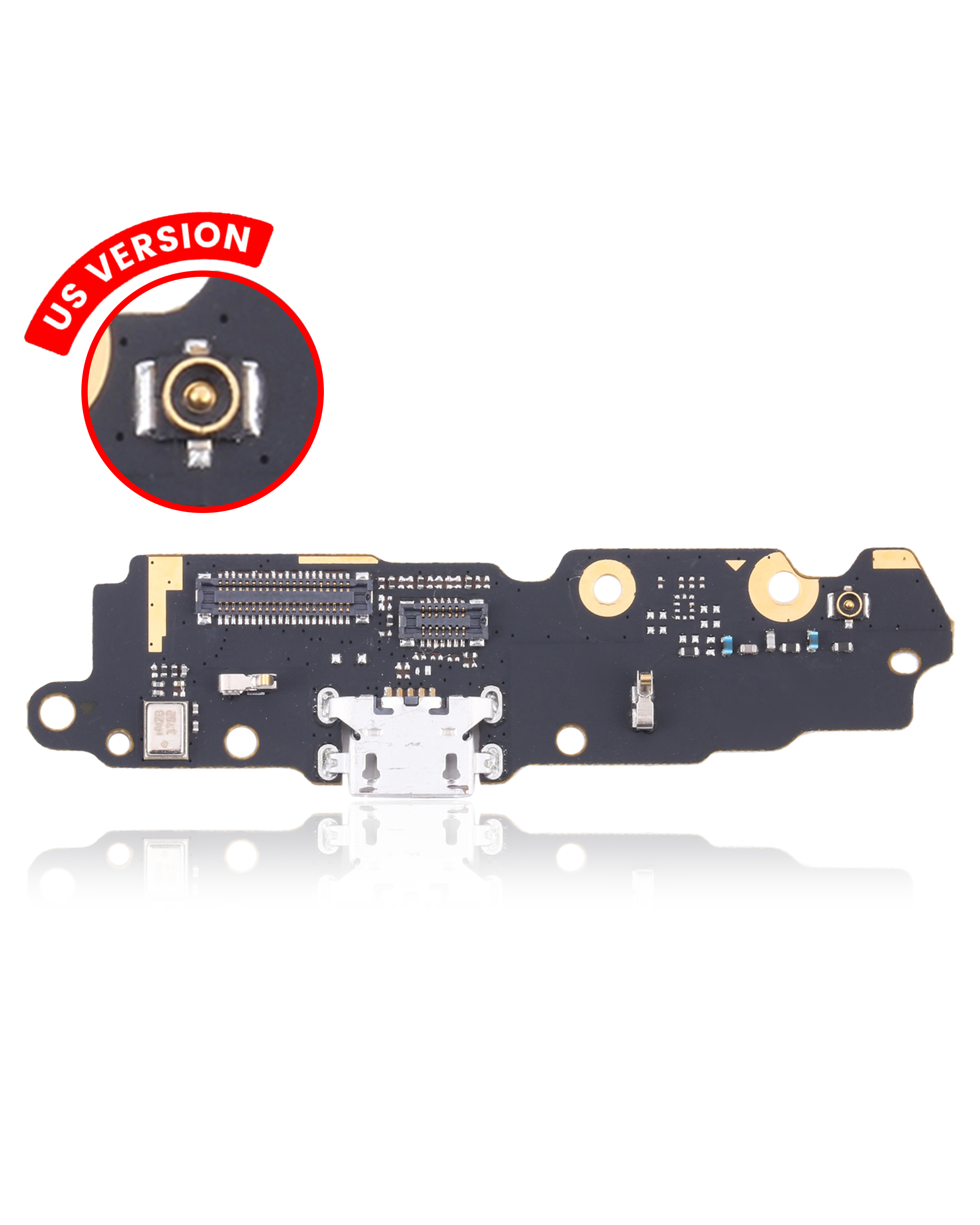 Charging Port Board Compatible For Motorola Moto E4 Plus (Xt1774 / 2017) (With Pcb Board) (Us Version)