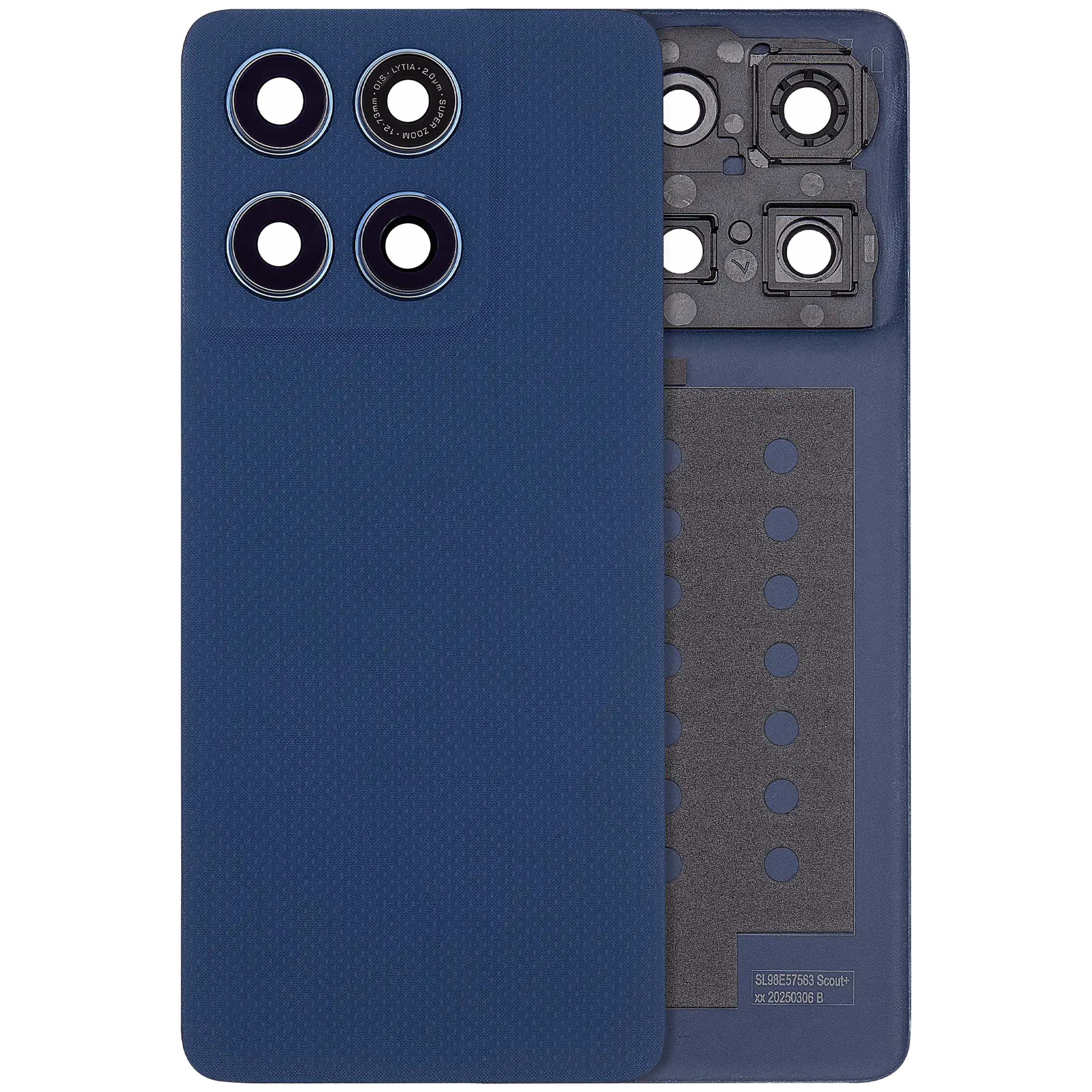 Back Cover Compatible For Motorola Moto Edge 60 (Xt2505 / 2025) / Edge 60 Fusion (Xt2503 / 2025) (Premium) (Slipstream)