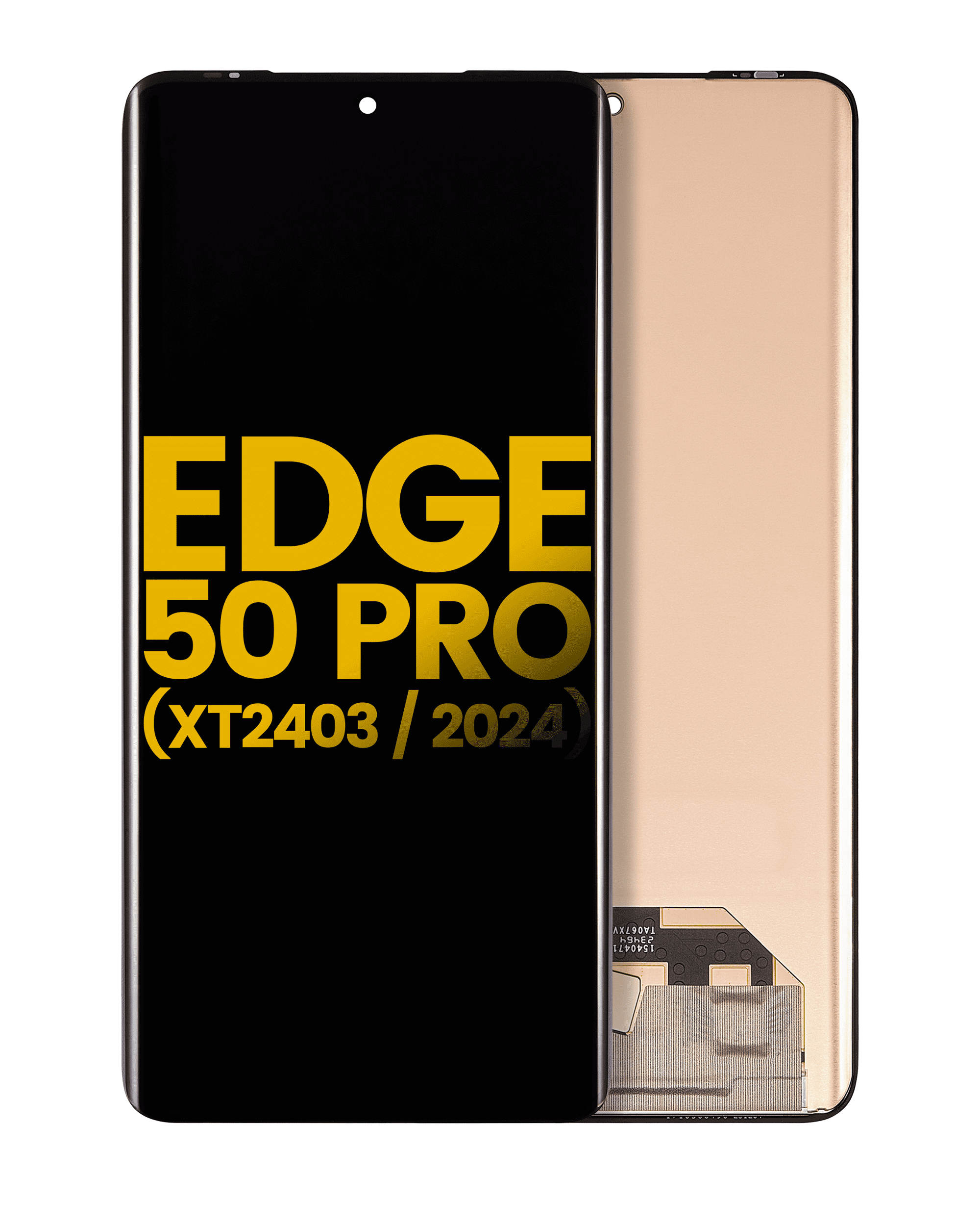 Oled Assembly Without Frame Compatible For Motorola Moto Edge 50 Pro (Xt2403 / 2024) / Moto Edge 50 (Xt2407-3 / 2024) (Refurbished) (All Colors)