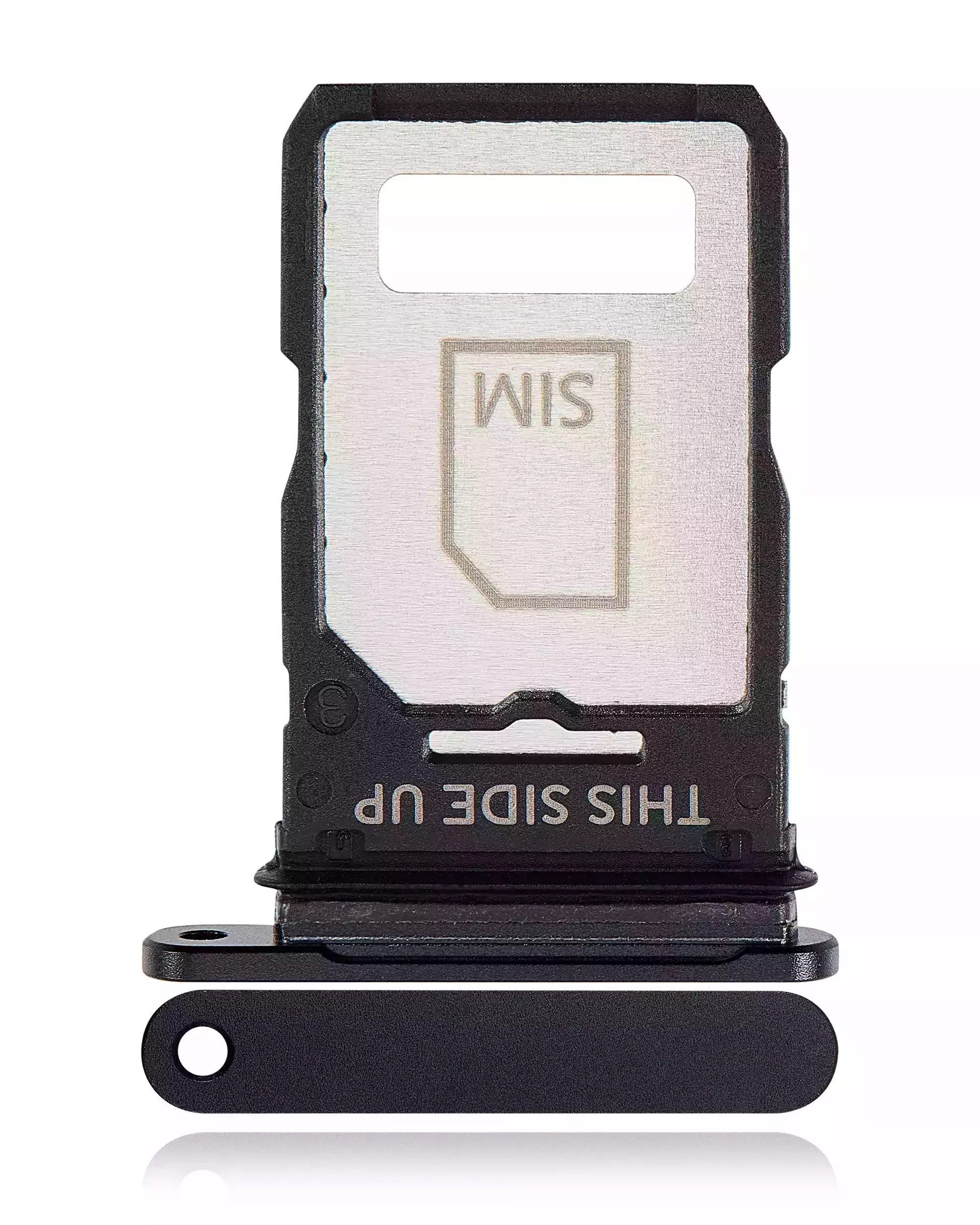 Single Sim Card Tray Compatible For Motorola Moto Edge (Xt2305 / 2023) (Eclipse Black) (Official - Not Aftermarket)