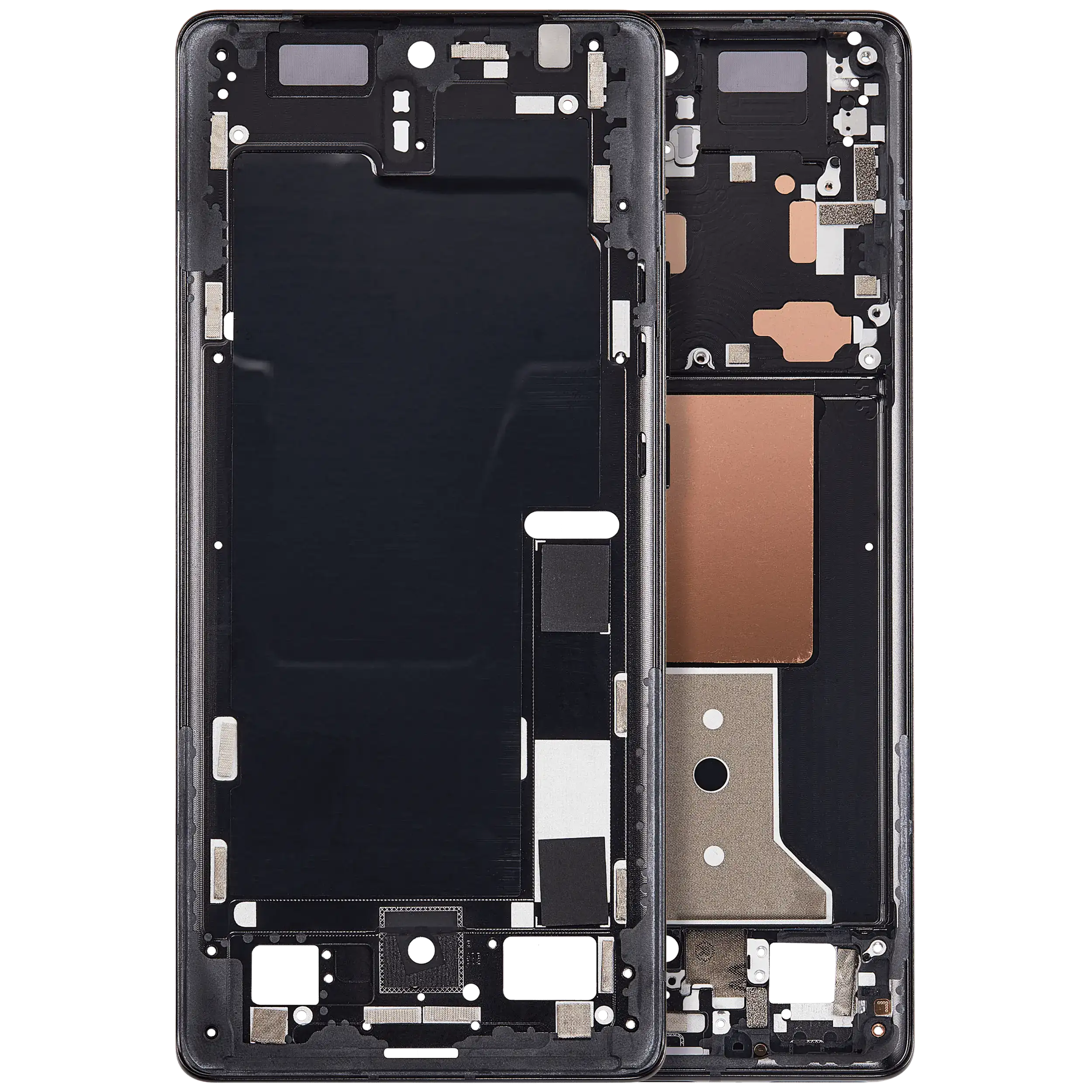 Lcd-Frame Compatible For Motorola Edge Plus / Edge 40 Pro (Xt2301 / 2023) (Black)
