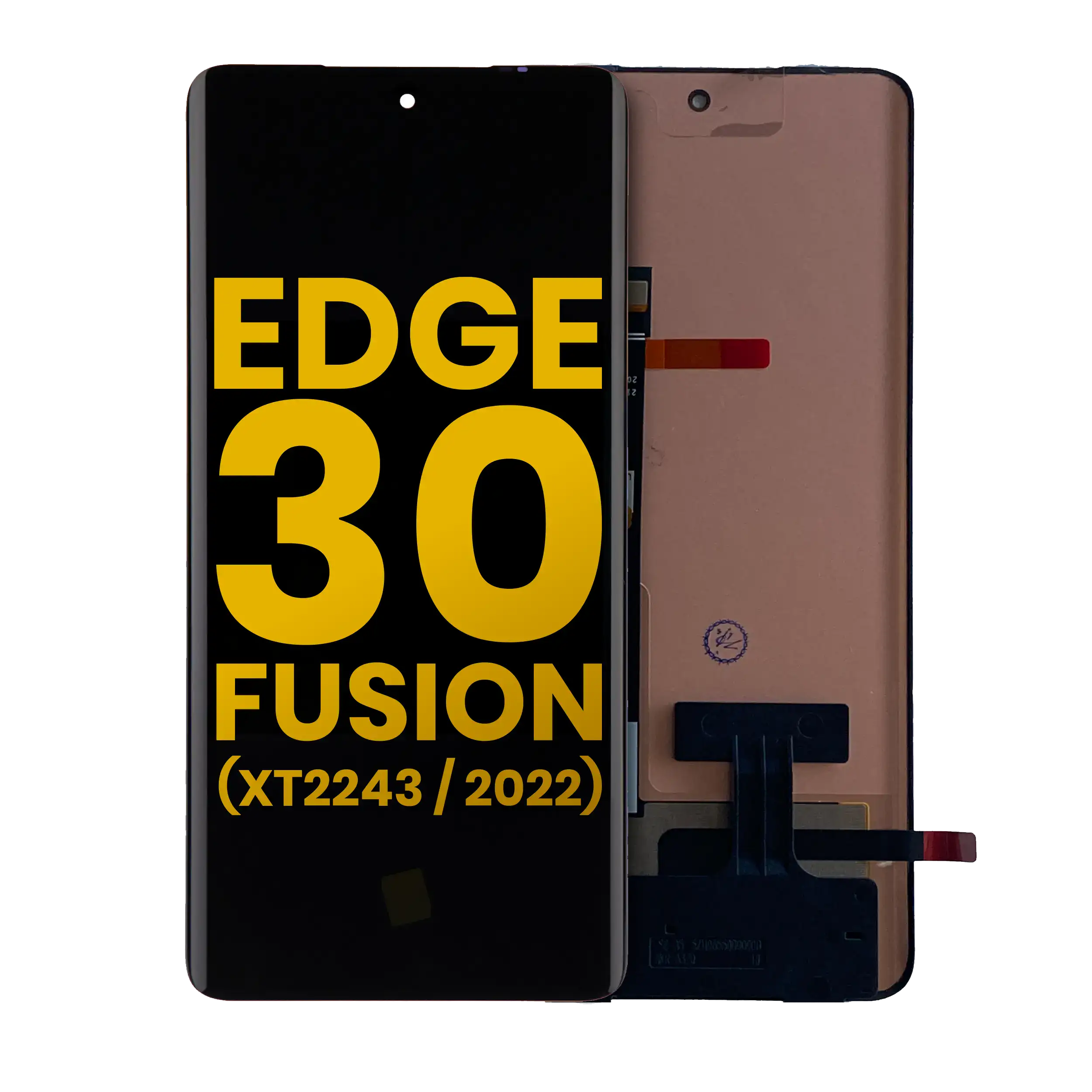 Oled Assembly Without Frame Compatible For Motorola Edge 30 Fusion (Xt2243 / 2022) (Refurbished) (All Colors)