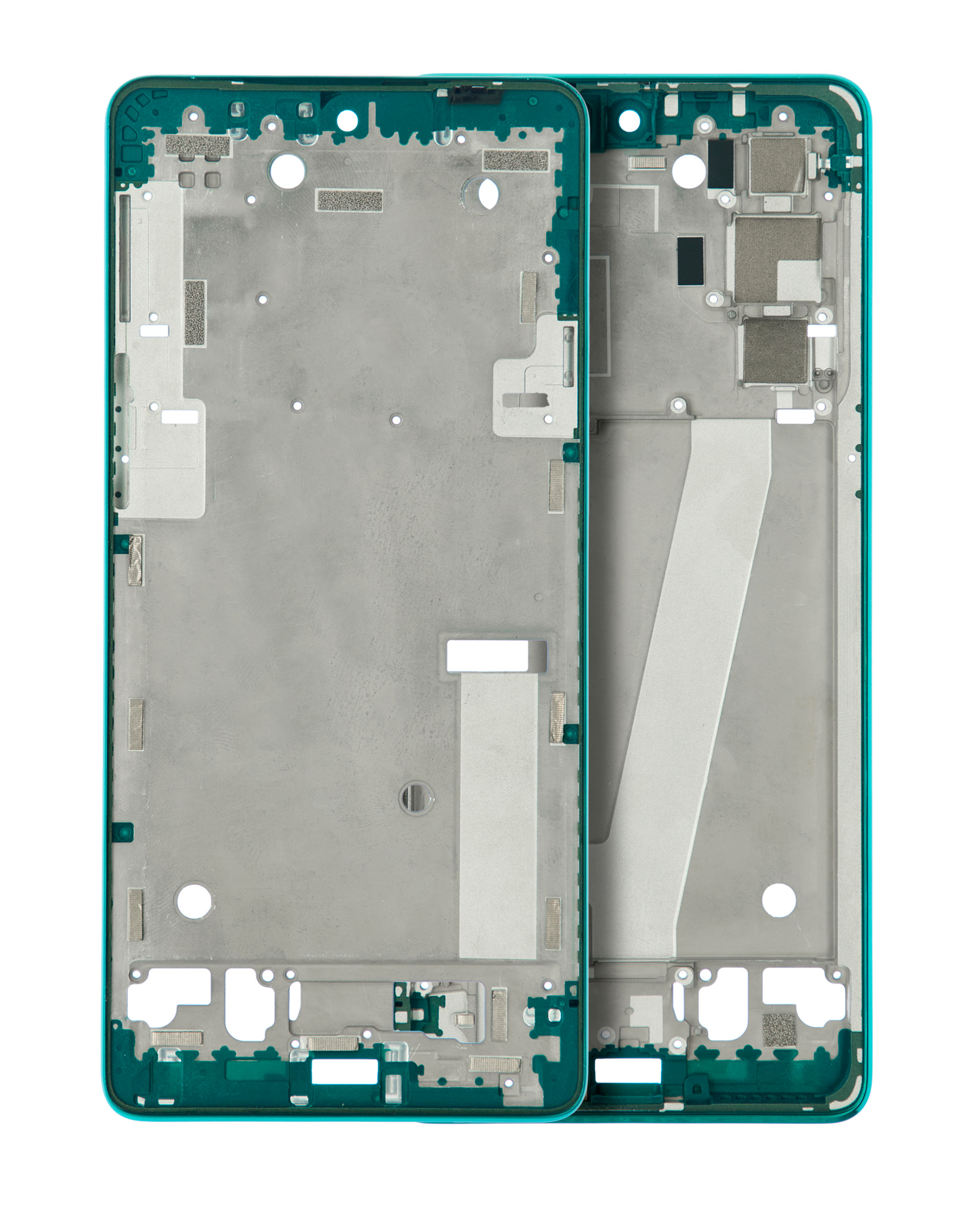Mid-Frame Housing Compatible For Motorola Edge 20 (Xt2143 / 2021) (Frosted Emerald)