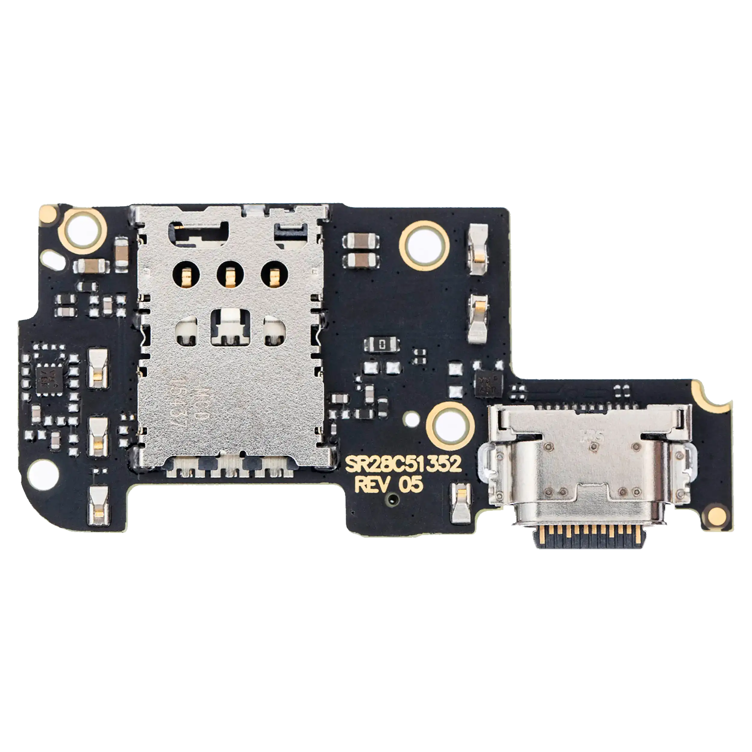 Charging Port Board Compatible For Motorola Edge Plus (Xt2061 / 2020) (Aftermarket Plus)