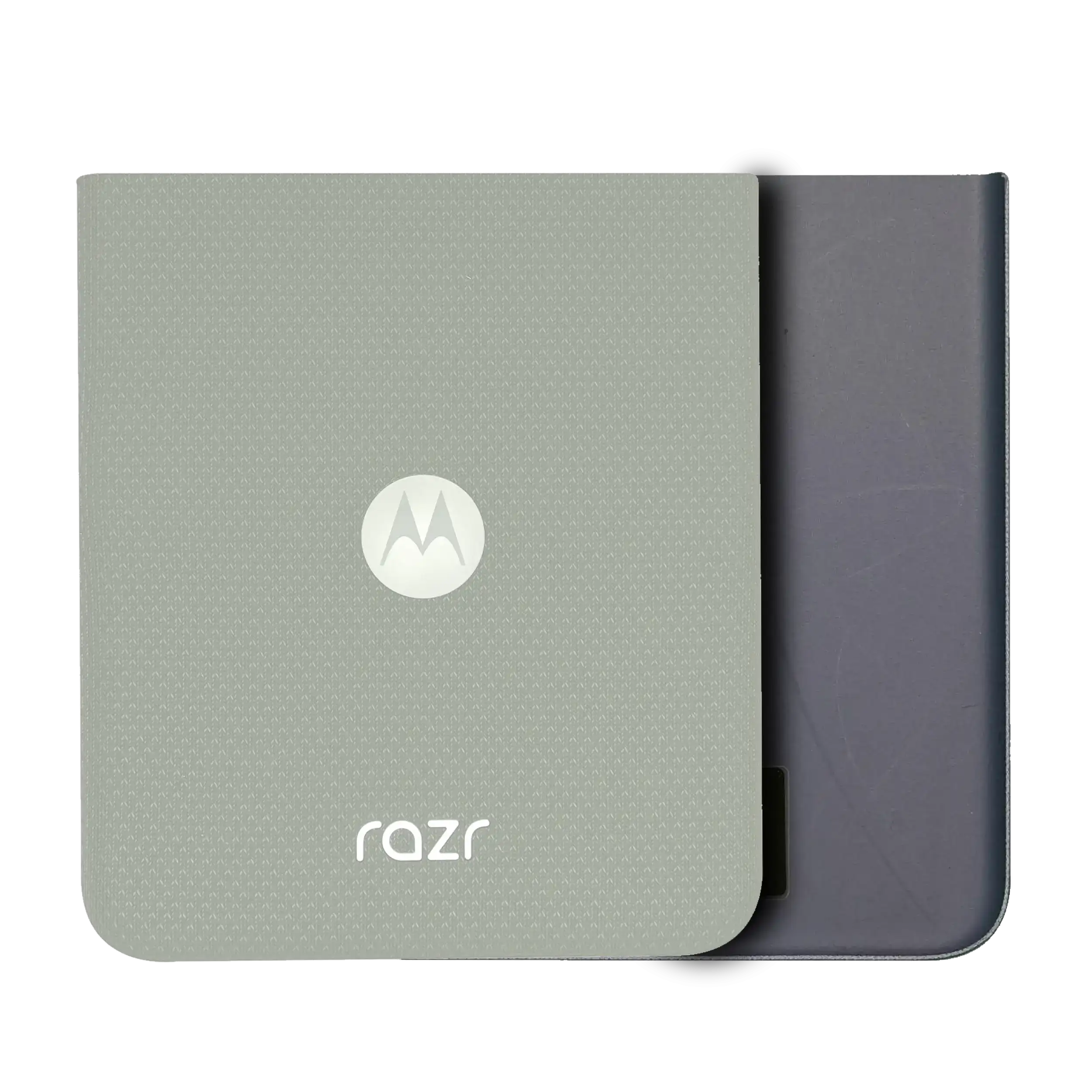 Base Back Cover Glass Compatible For Motorola Razr / Razr 60 (Xt2553 / 2025) (Official - Not Aftermarket)(Lightest Sky)