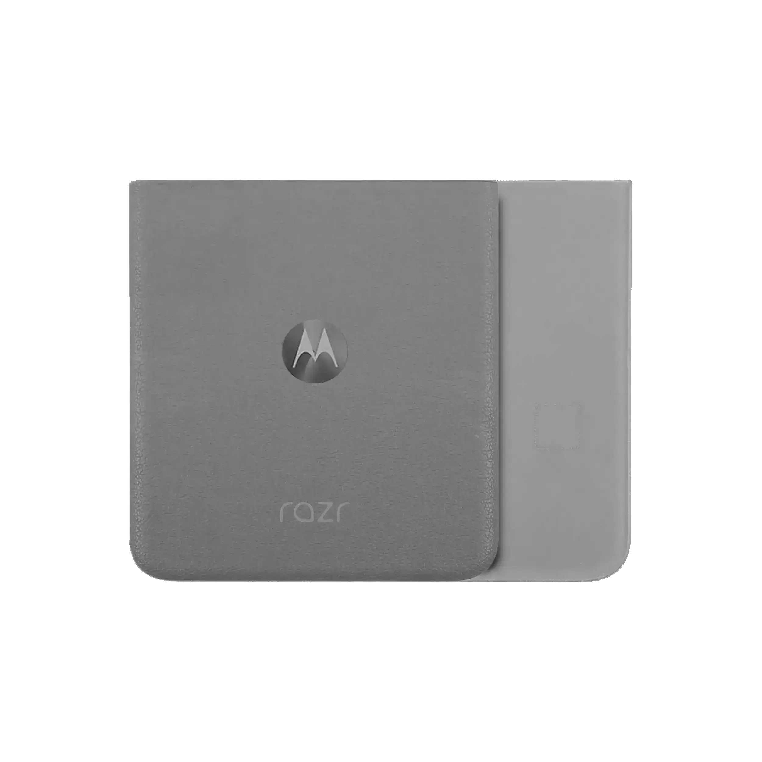 Back Cover Glass Compatible For Motorola Razr / Razr 50 (Xt2453 / 2024) (Official - Not Aftermarket) (Koala Grey)