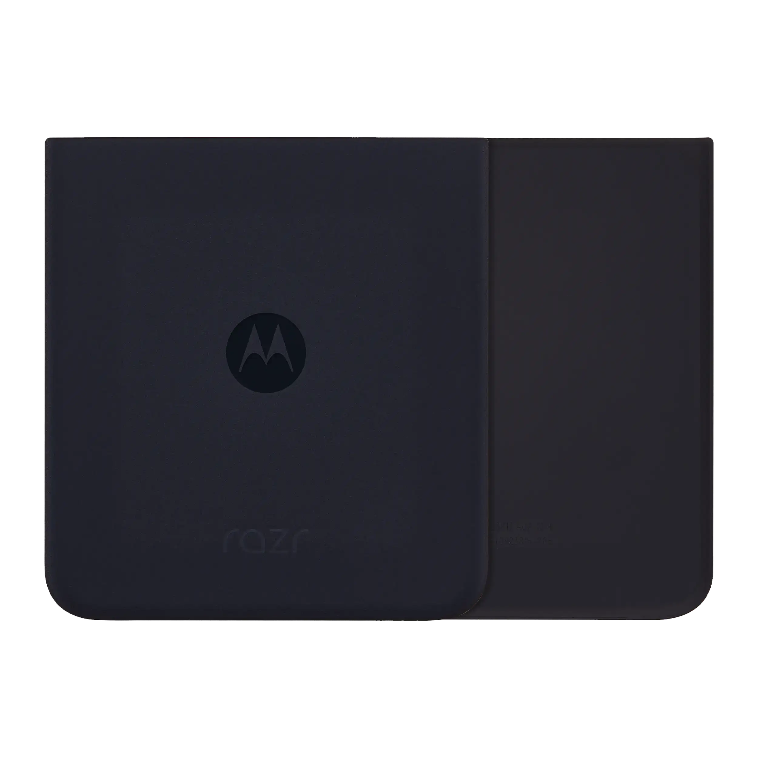 Bottom Back Cover Glass Compatible For Motorola Razr Plus / Razr 40 Ultra (Xt2321 / 2023) (Official - Not Aftermarket) (Phantom Black)