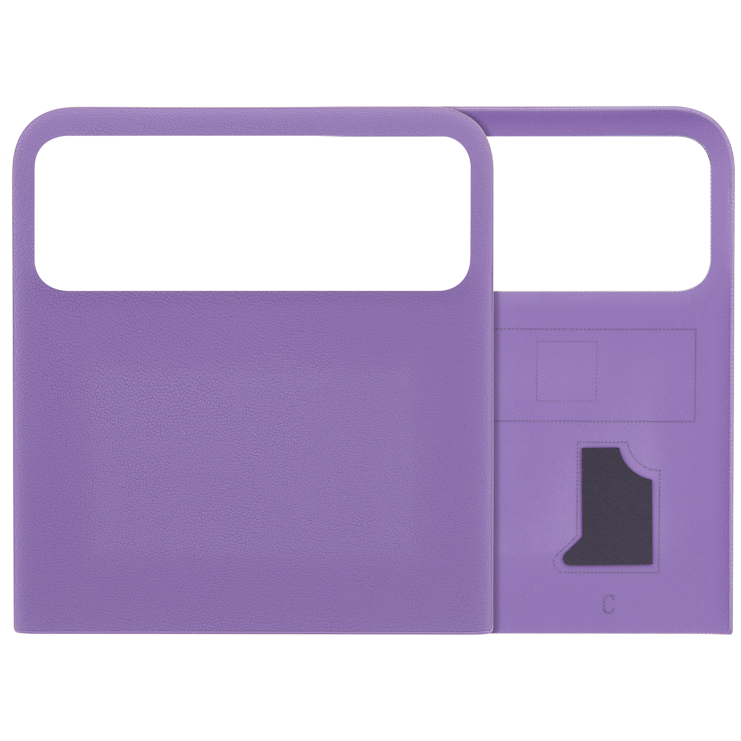 Top Oled Back Cover Glass Compatible For Motorola Razr / Razr 40 (Xt2323 / 2023) (Official - Not Aftermarket) (Grape Compote)