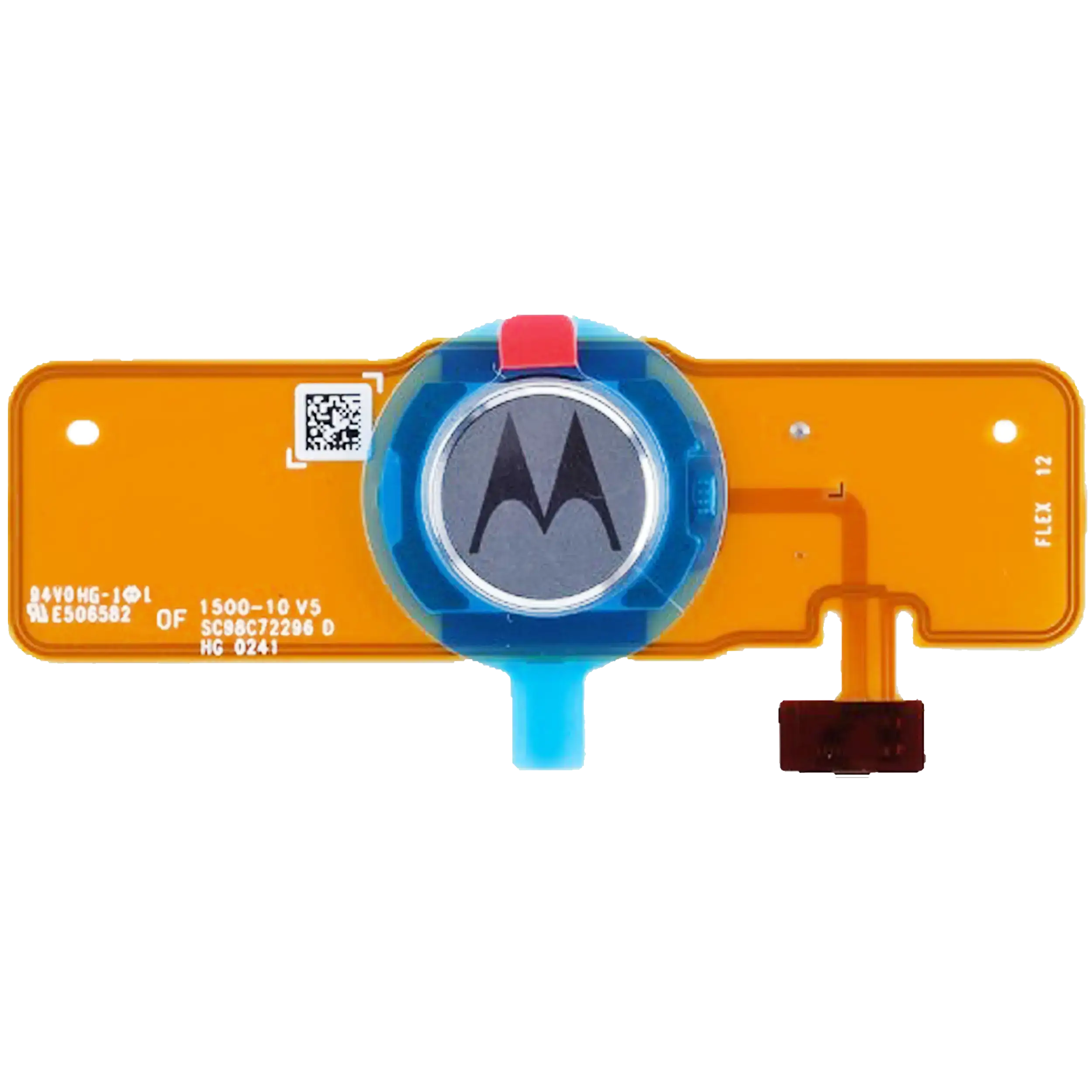 Fingerprint Scanner Compatible For Motorola Razr (Xt2071 / 2020) (Official - Not Aftermarket) (Silver)