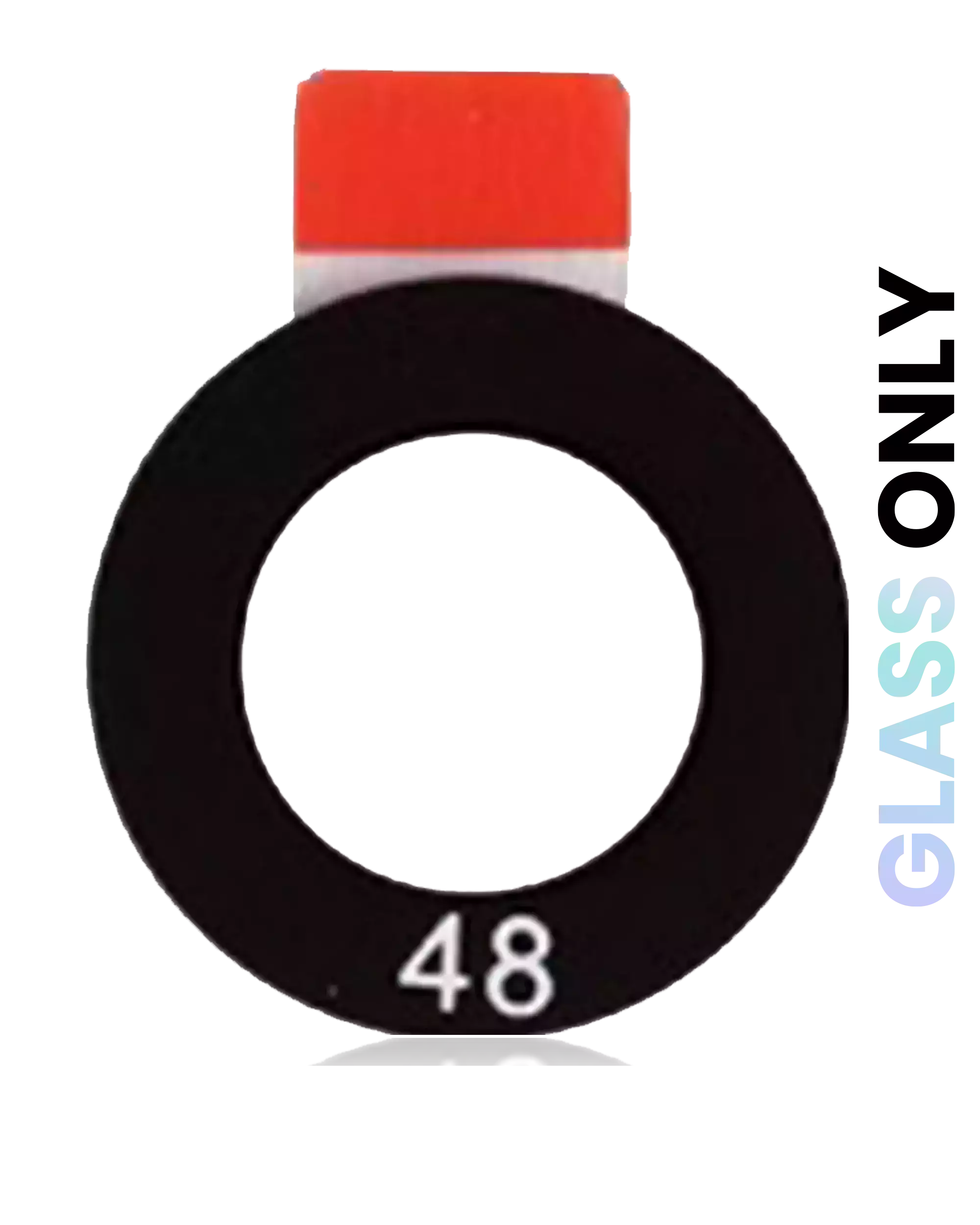 Back Camera Lens (Main) (Glass Only) Compatible For Motorola One 5G (Xt2075-1 / 2020) (1 Piece Set) (Official - Not Aftermarket)
