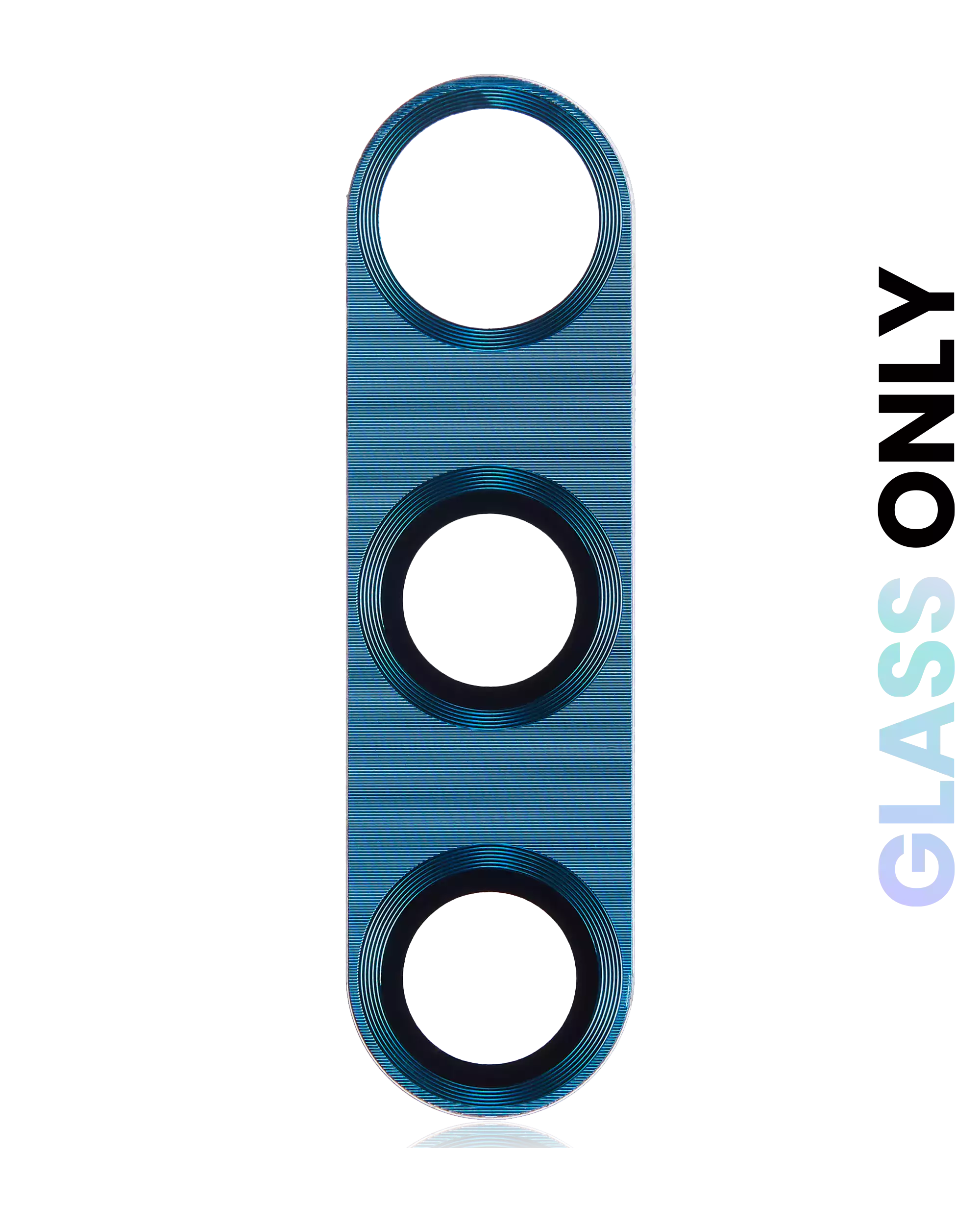 Back Camera Lens (Glass Only) Compatible For Motorola One Fusion Plus (Xt2067 / 2020) (Official - Not Aftermarket) (Deep Sapphire Blue)