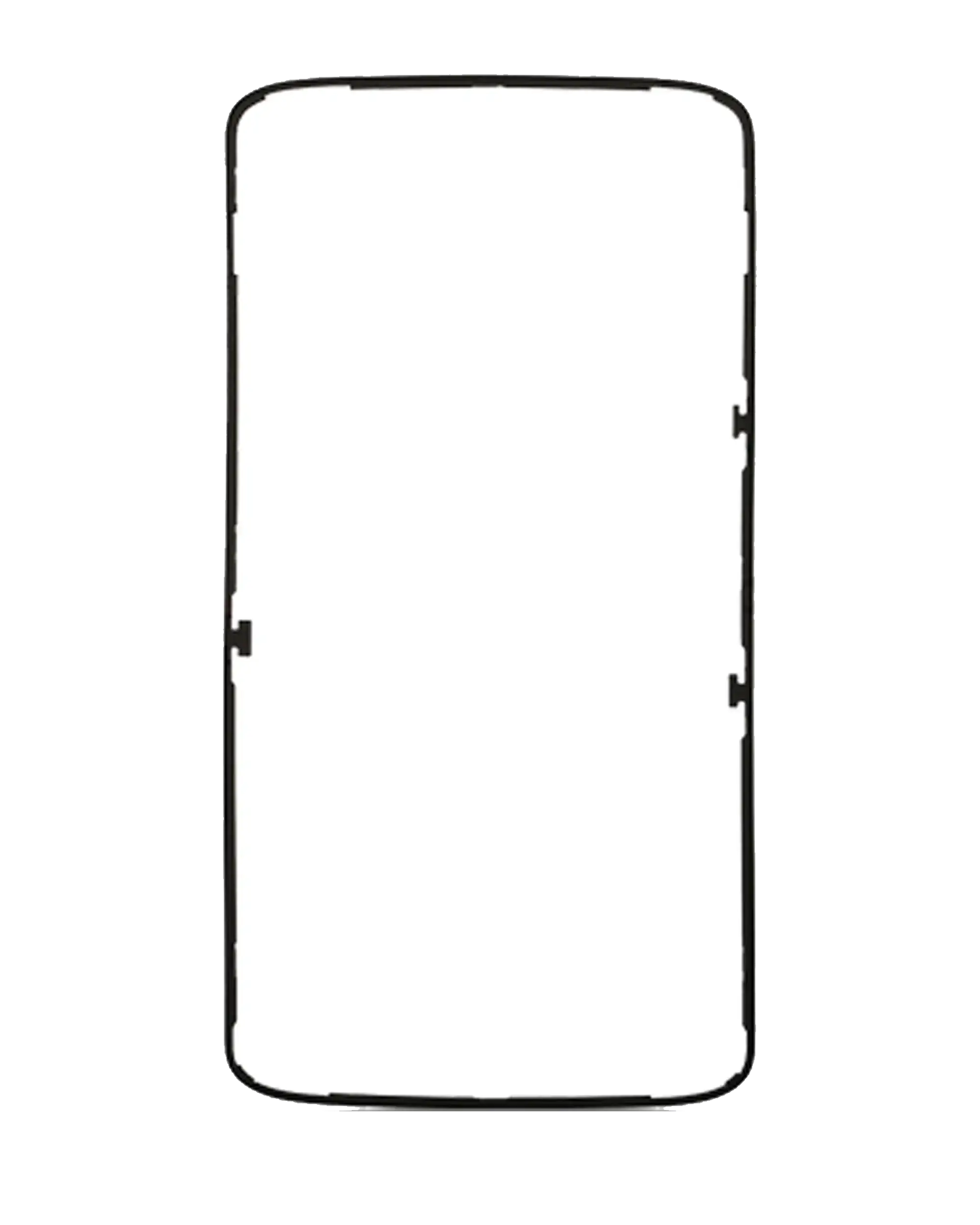 Front Frame Bezel Compatible For Motorola Droid Turbo 2 (Xt1585 / Xt1580 / Xt1581 / 2015) (Black)