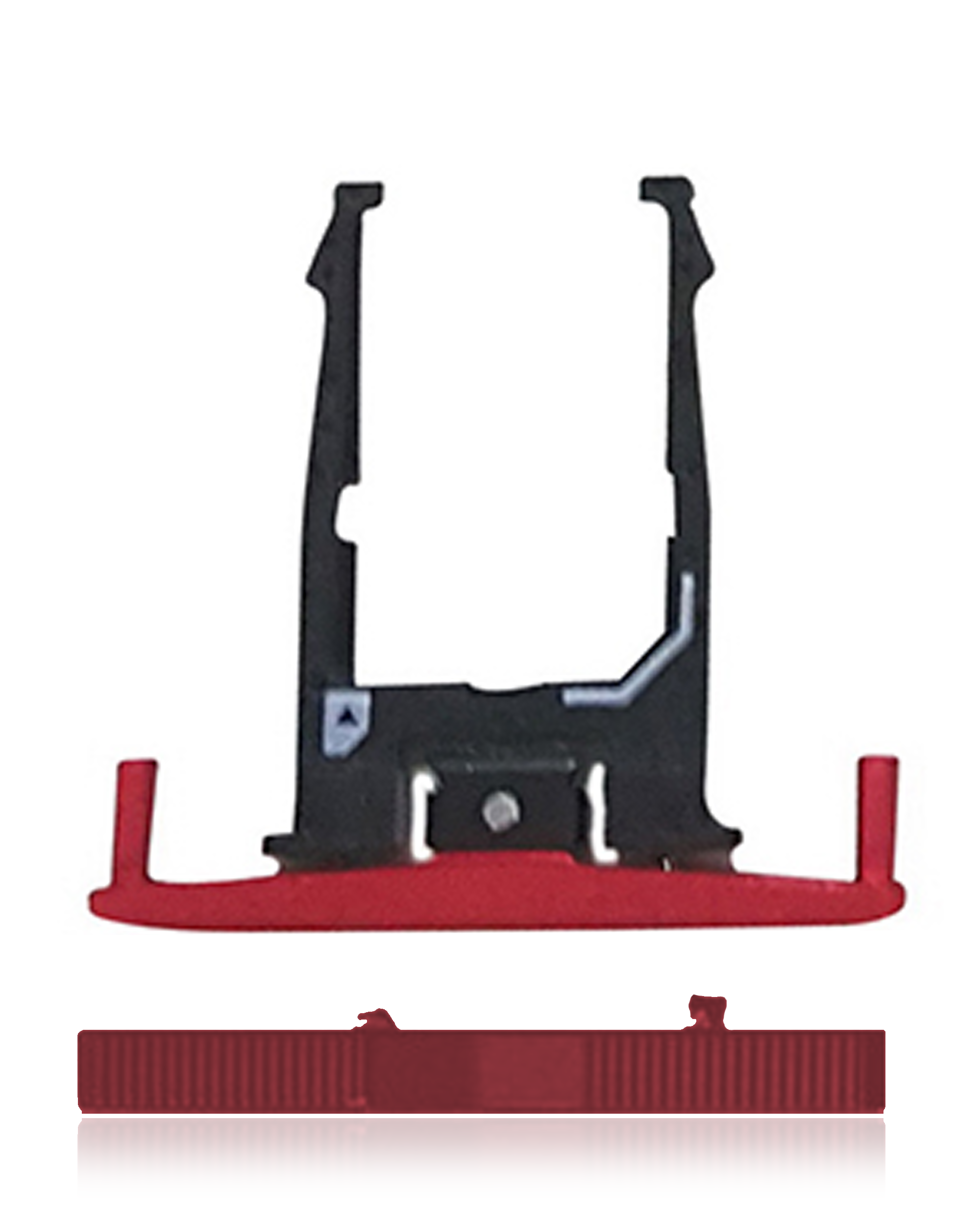 Sim Card Tray Compatible For Motorola Droid Turbo (Xt1254 / Xt1225 / 2014) (Red)