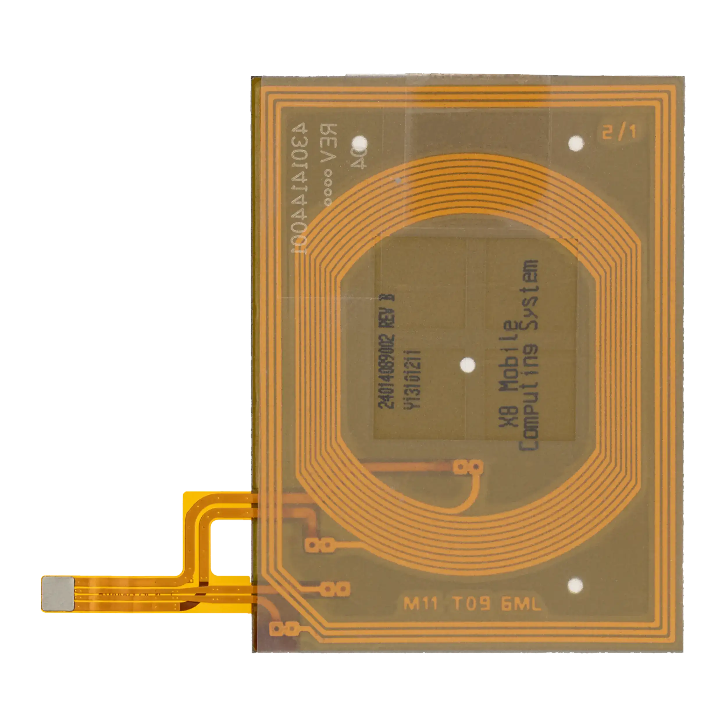 Wireless Nfc Charging Flex Compatible For Motorola Droid Ultra (Xt1080 / 2013) / Droid Maxx (Xt1080M / 2013)