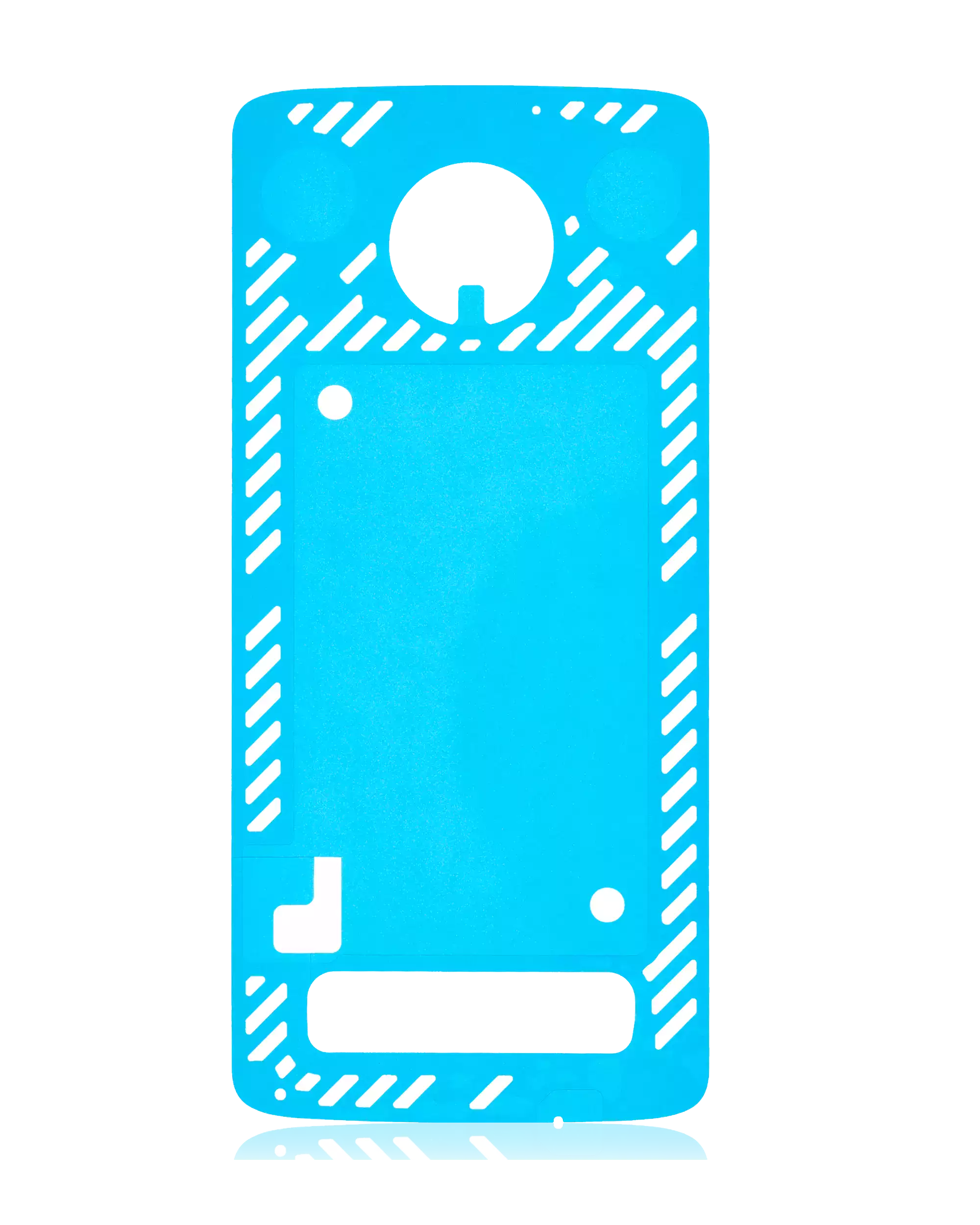 Back Cover Adhesive Tape Compatible For Motorola Moto Z4 (Xt1980 / Xt1980-3 / Xt1980-4 / 2019) (Official - Not Aftermarket)