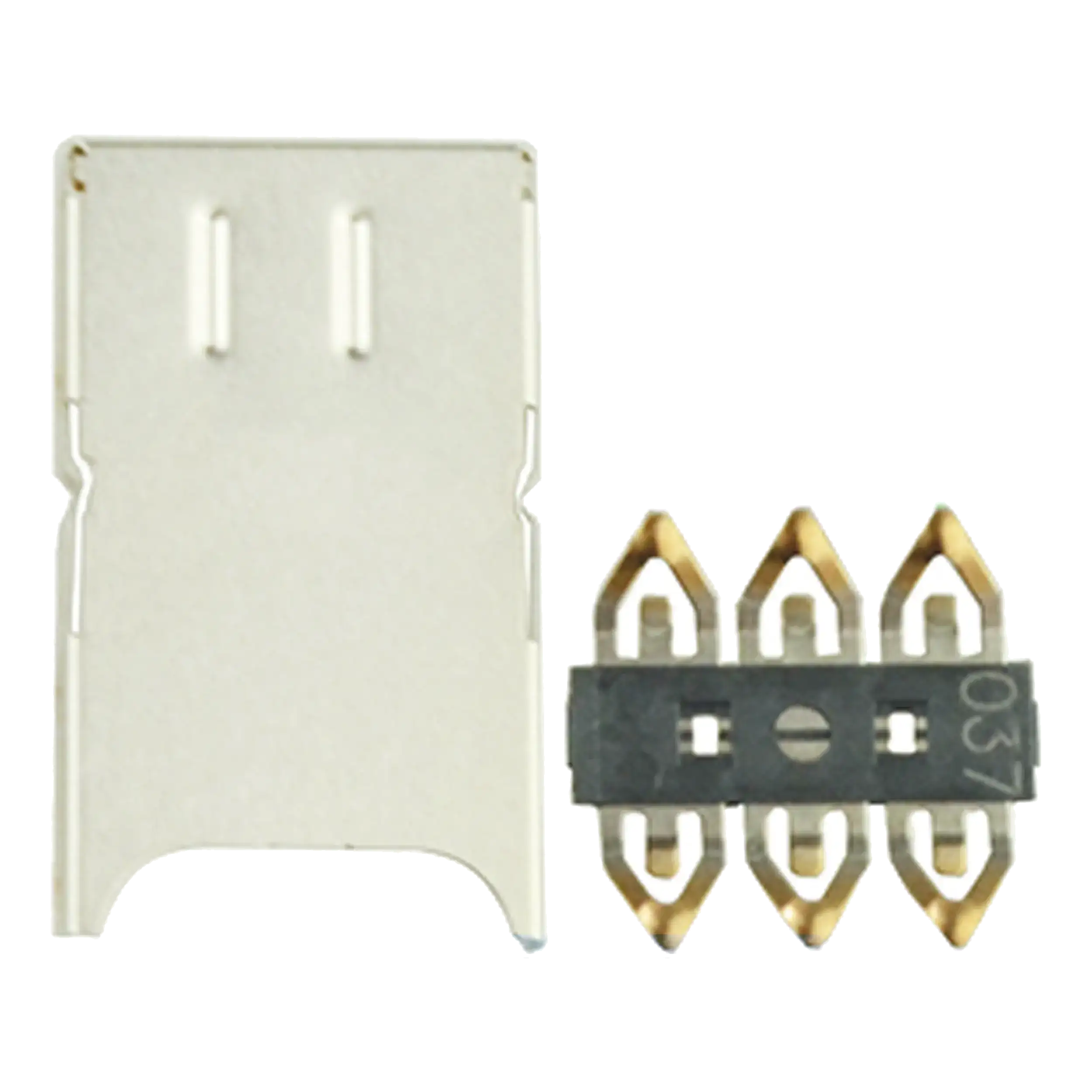 Sim Card And Memory Card Reader Flex Compatible For Motorola Moto Z Force Droid (Xt1650-02 / 2016) (Soldering Required)