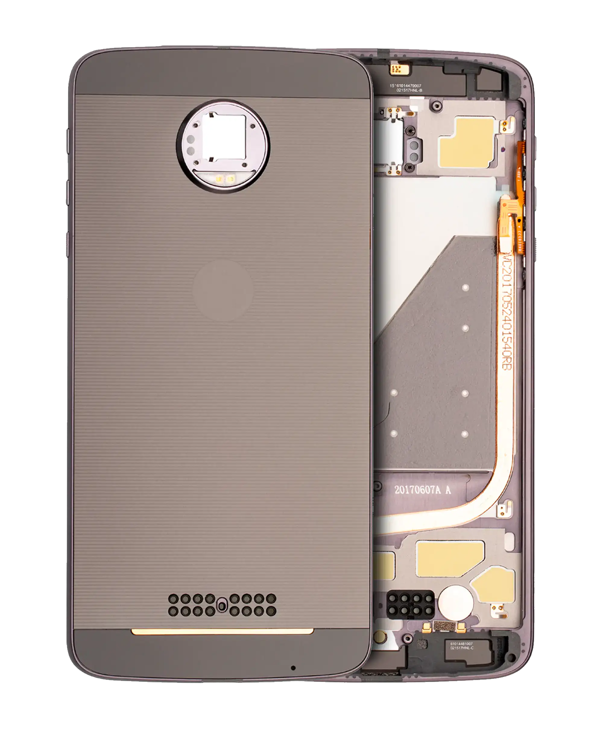 Mid Frame Housing Compatible For Motorola Moto Z Droid (Xt1650 / 2016)