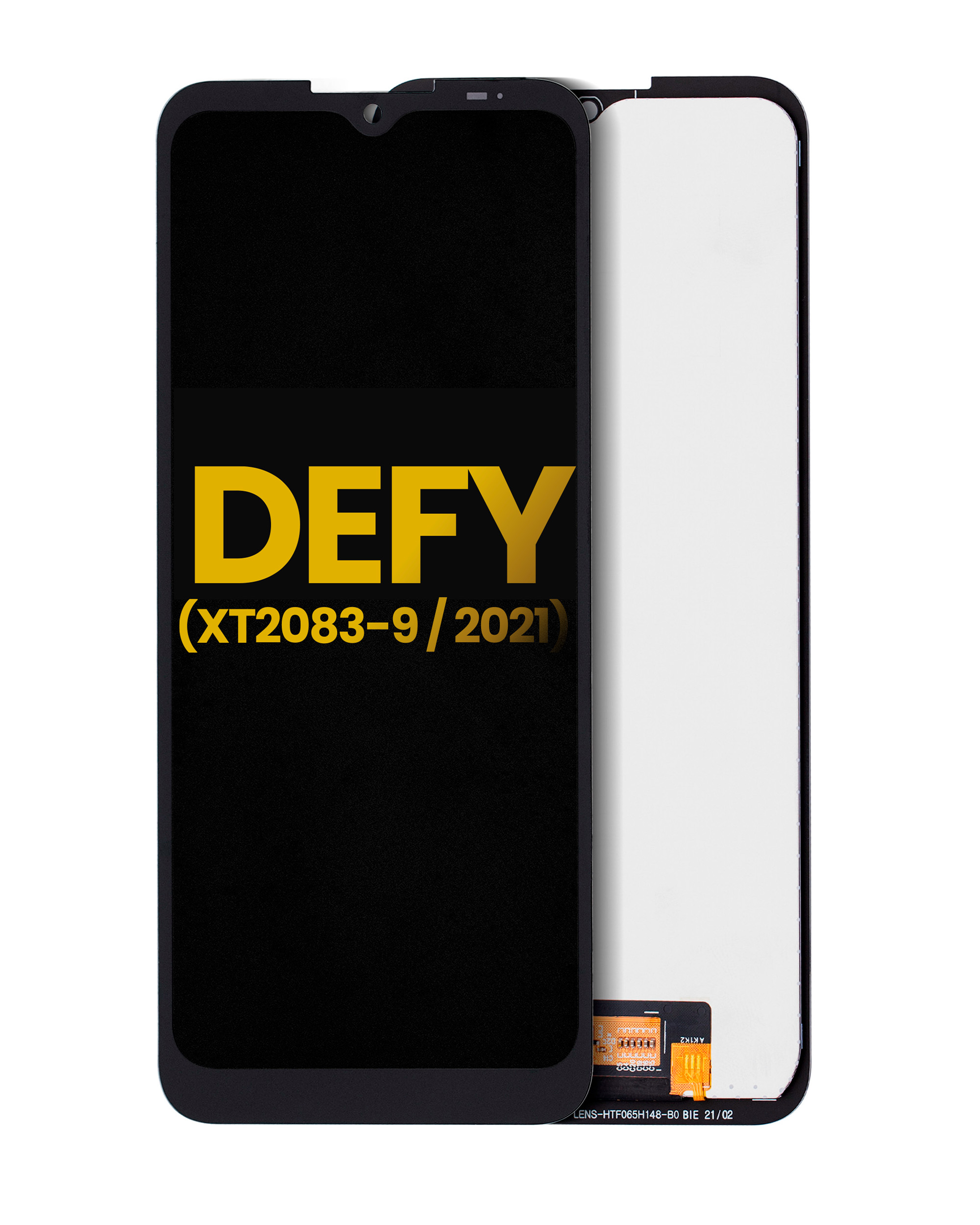Lcd Assembly Without Frame Compatible For Motorola Defy (Xt2083-9 / 2021) (Refurbished) (All Colors)