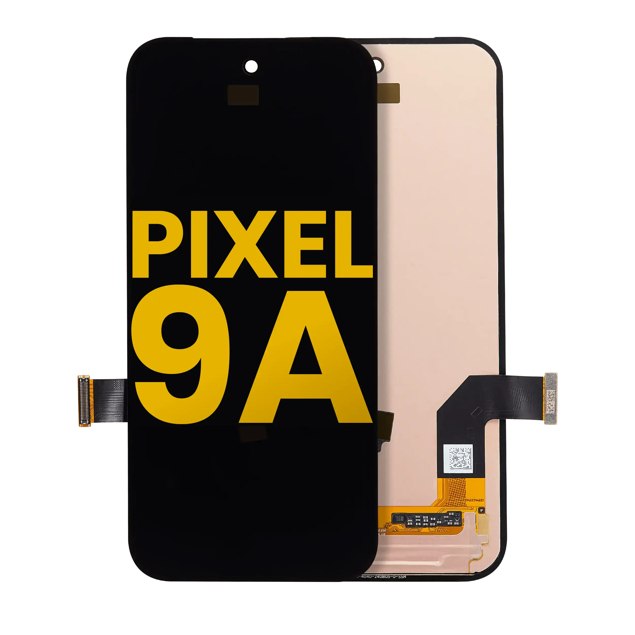 Oled Assembly Without Frame (Without Finger Print Sensor) Compatible For Google Pixel 9A (Refurbished) (All Colors)