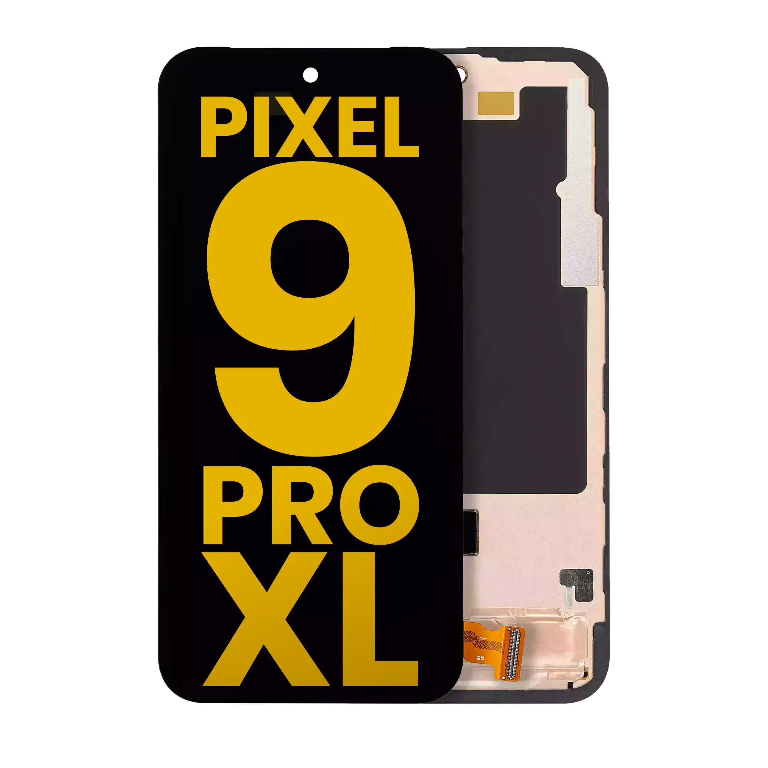 Oled Assembly With Frame (With Finger Print Sensor) Compatible For Google Pixel 9 Pro Xl (Refurbished) (All Colors)
