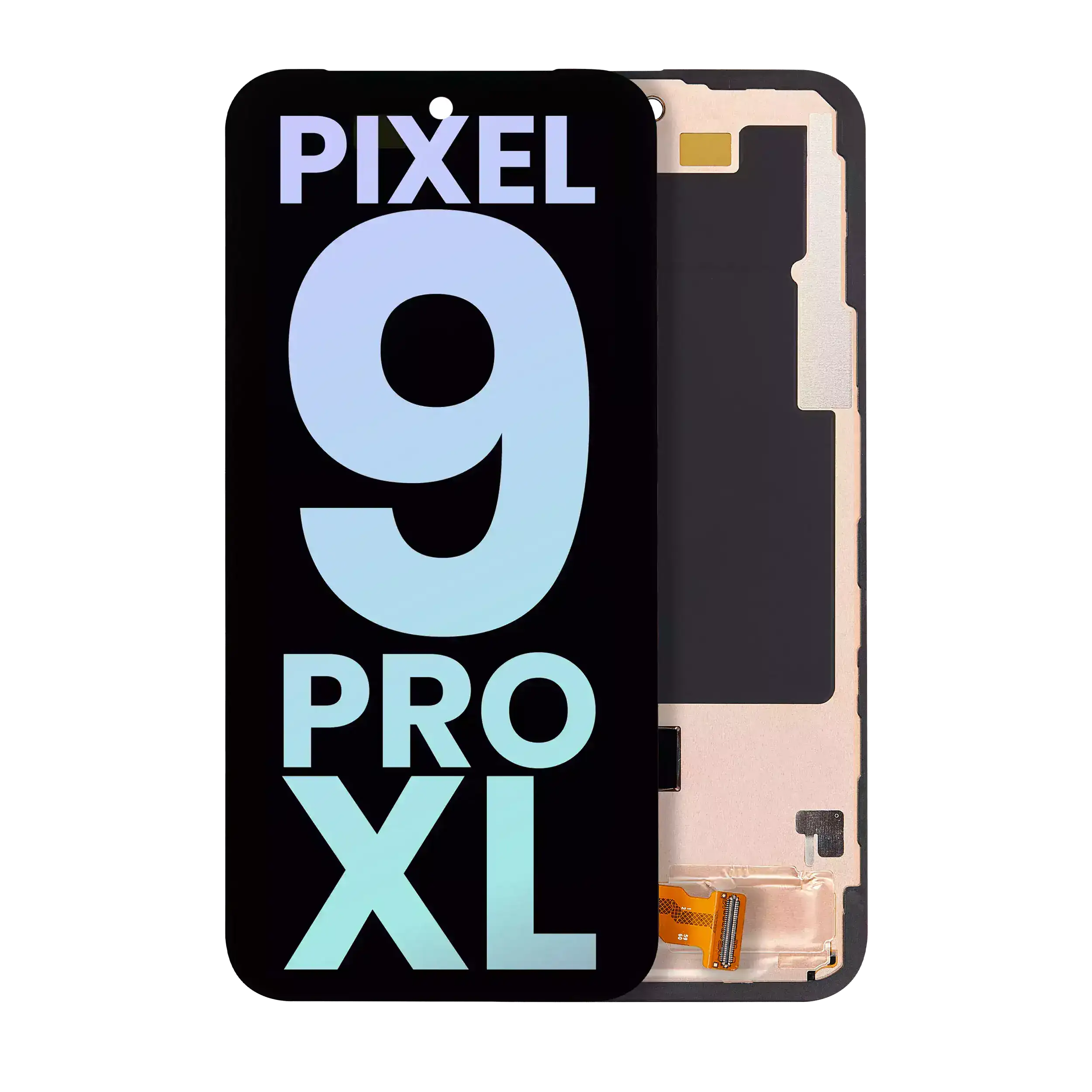Oled Assembly With Frame (With Finger Print Sensor) Compatible For Google Pixel 9 Pro Xl (Official - Not Aftermarket) (All Colors)