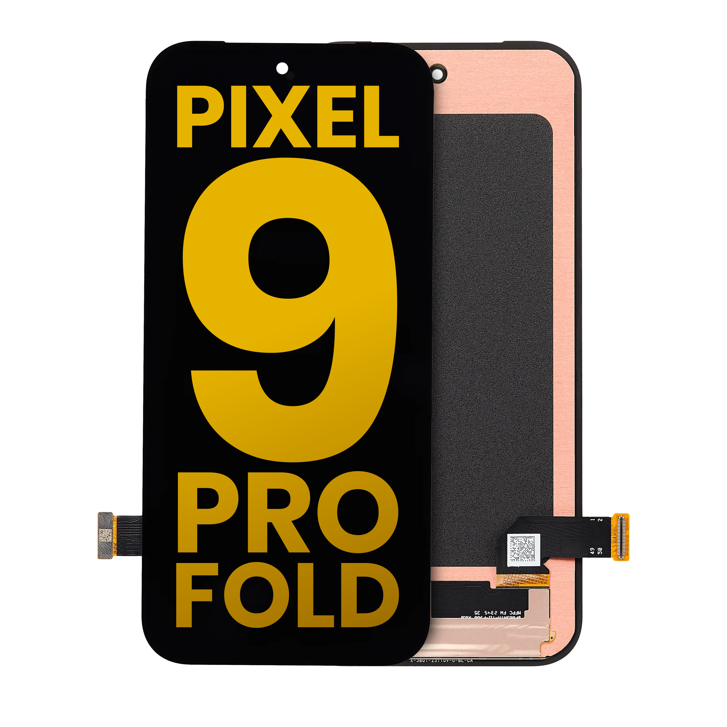 Outer Oled Assembly Without Frame Compatible For Google Pixel 9 Pro Fold (Refurbished) (All Colors)