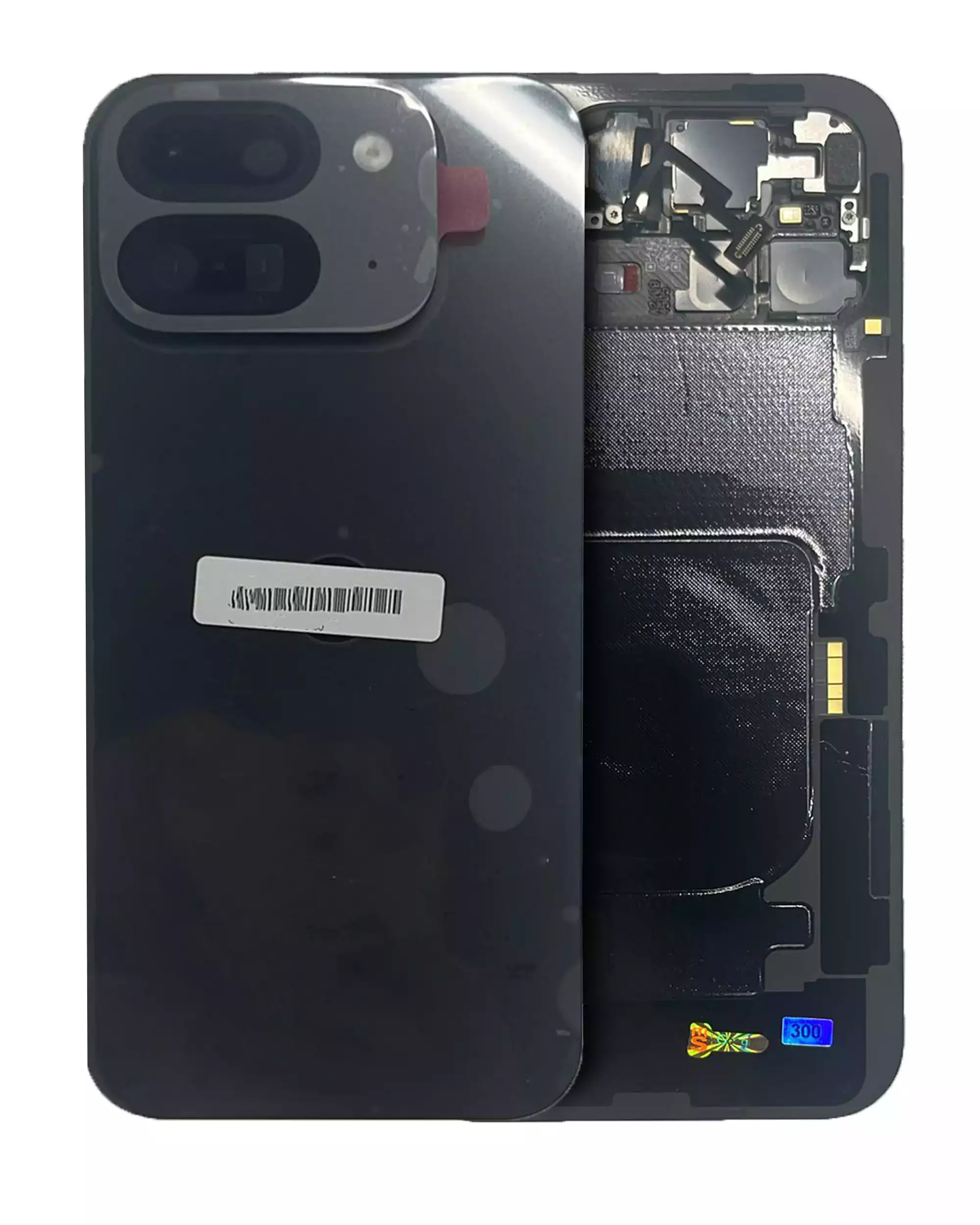 Back Cover Compatible For Google Pixel 9 Pro Fold (Official - Not Aftermarket) (Carbon)
