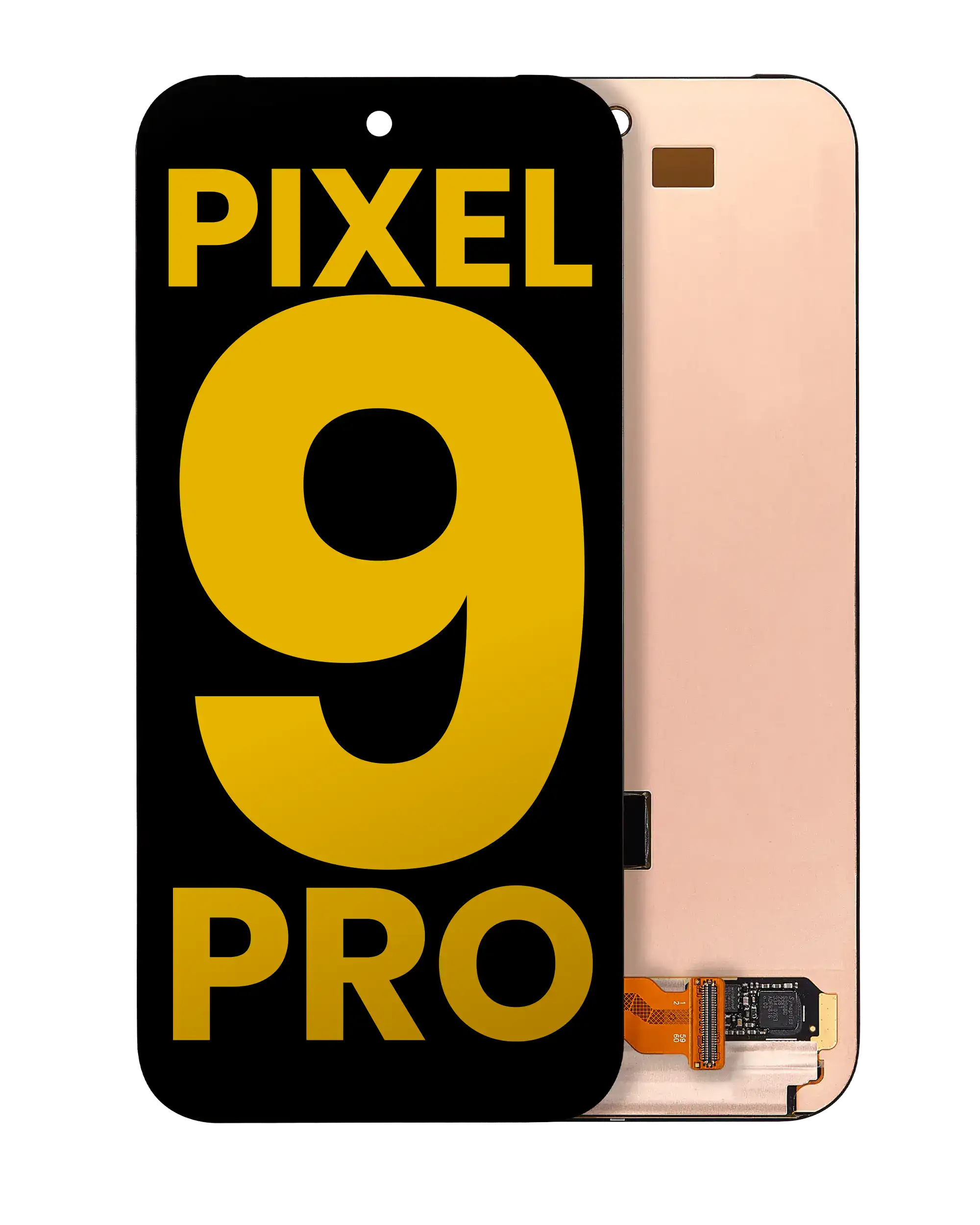 Oled Assembly Without Frame (With Finger Print Sensor) Compatible For Google Pixel 9 Pro (Refurbished) (All Colors)