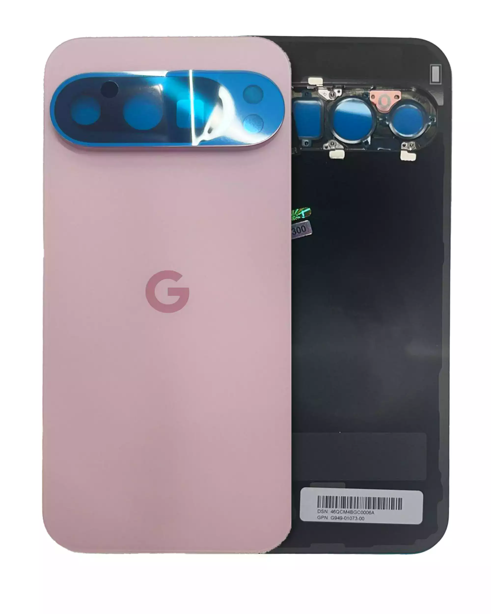 Back Cover Compatible For Google Pixel 9 Pro (Official - Not Aftermarket) (Rose Quartz)