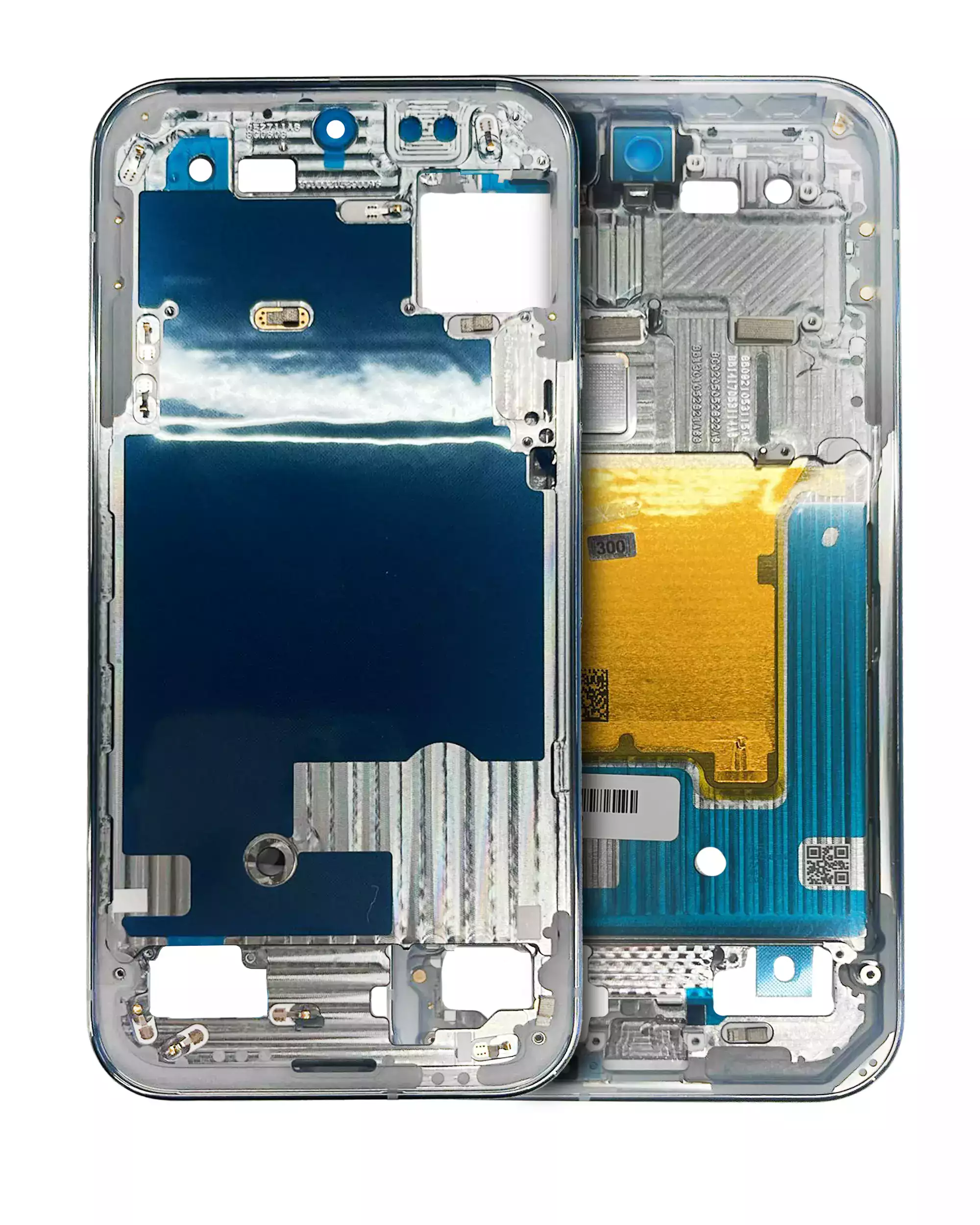 Mid-Frame Housing Compatible For Google Pixel 9 Pro (Official - Not Aftermarket) (Porcelain)