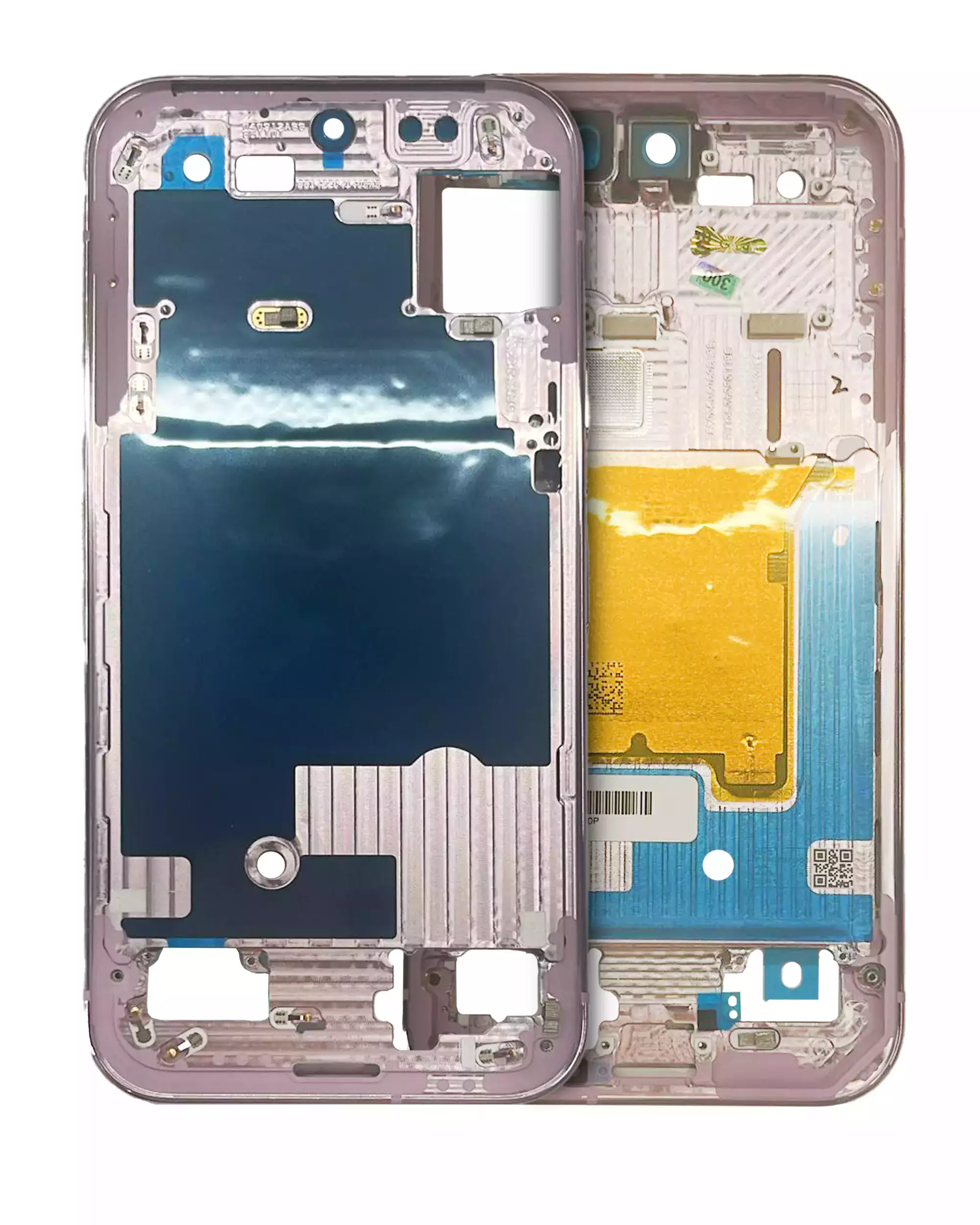 Mid- Frame Housing Compatible For Google Pixel 9 Pro (Official - Not Aftermarket) (Rose Quartz)