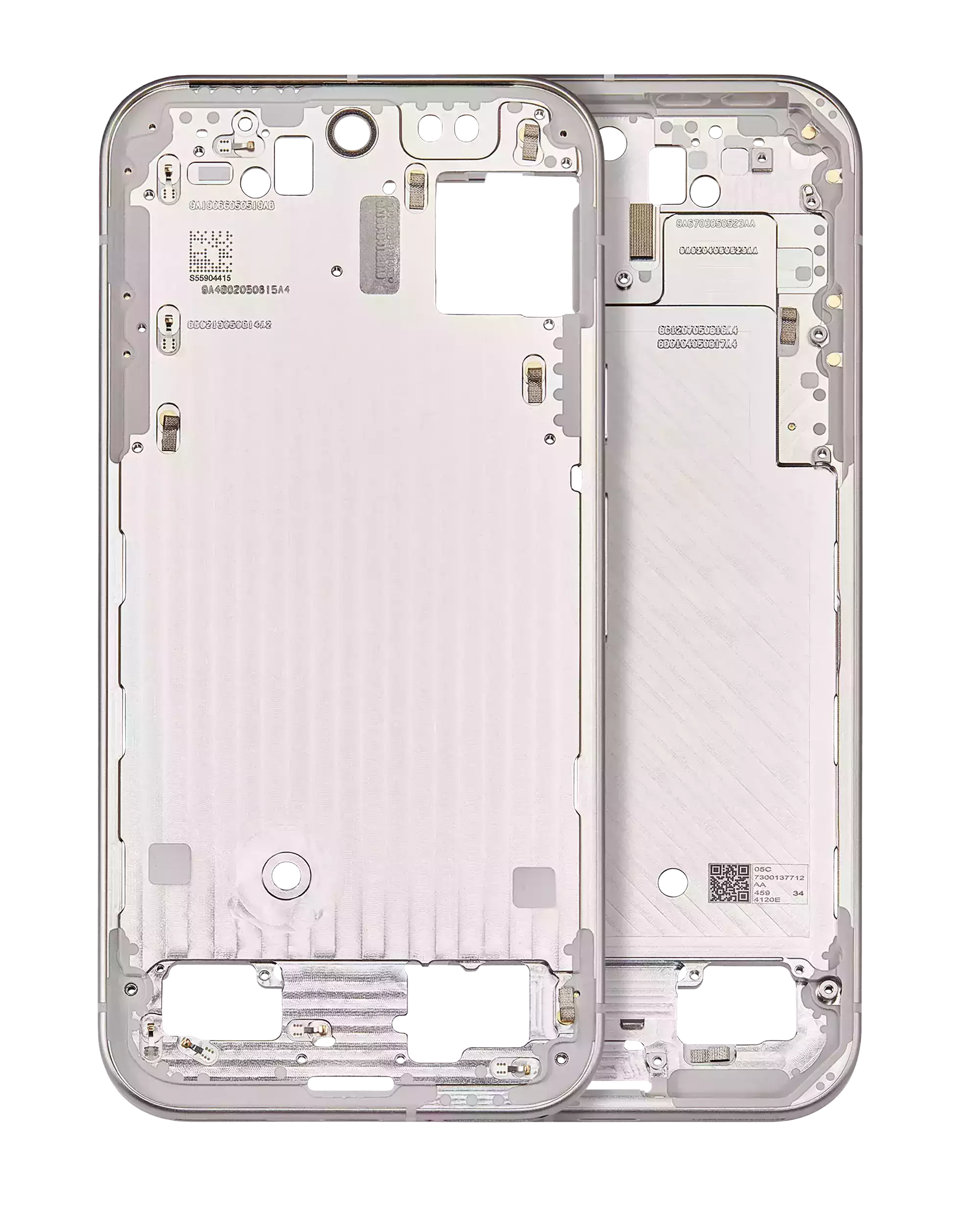 Mid-Frame Housing Compatible For Google Pixel 9 (Porcelain)